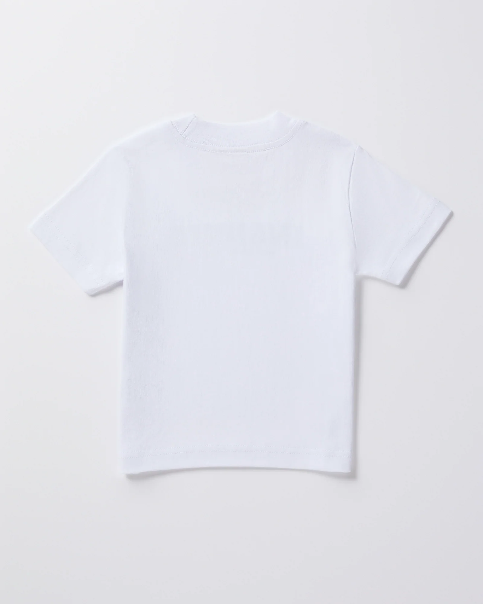 Boys Atom Short Sleeve T-Shirt in White - Image 2