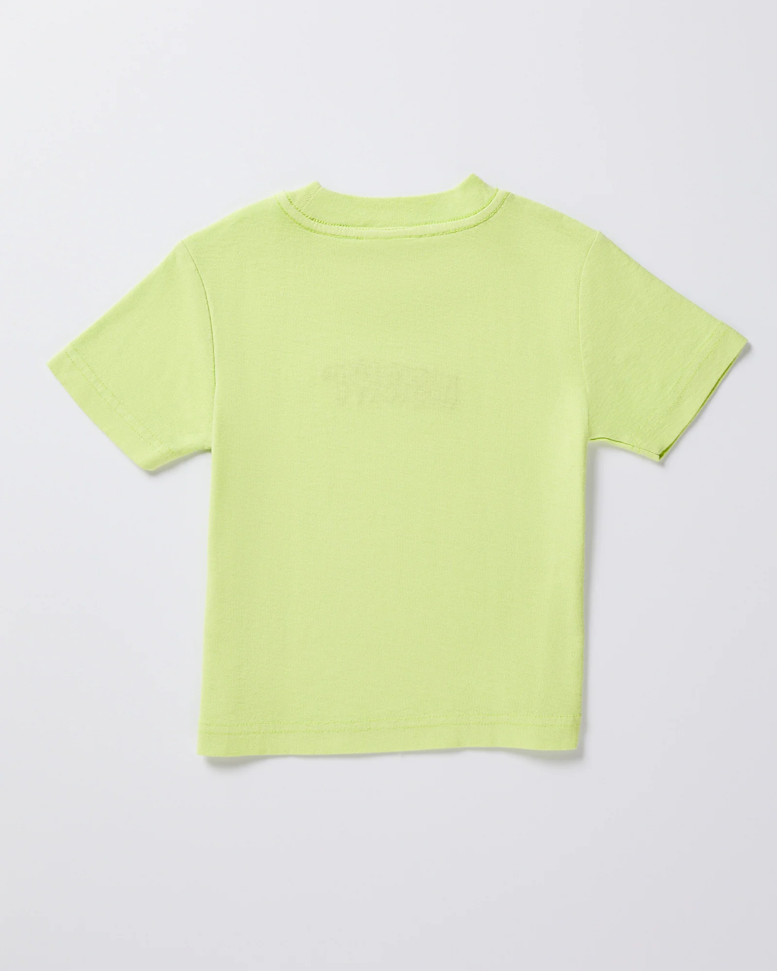 Boys Dive Short Sleeve T-Shirt in Lime - Image 2