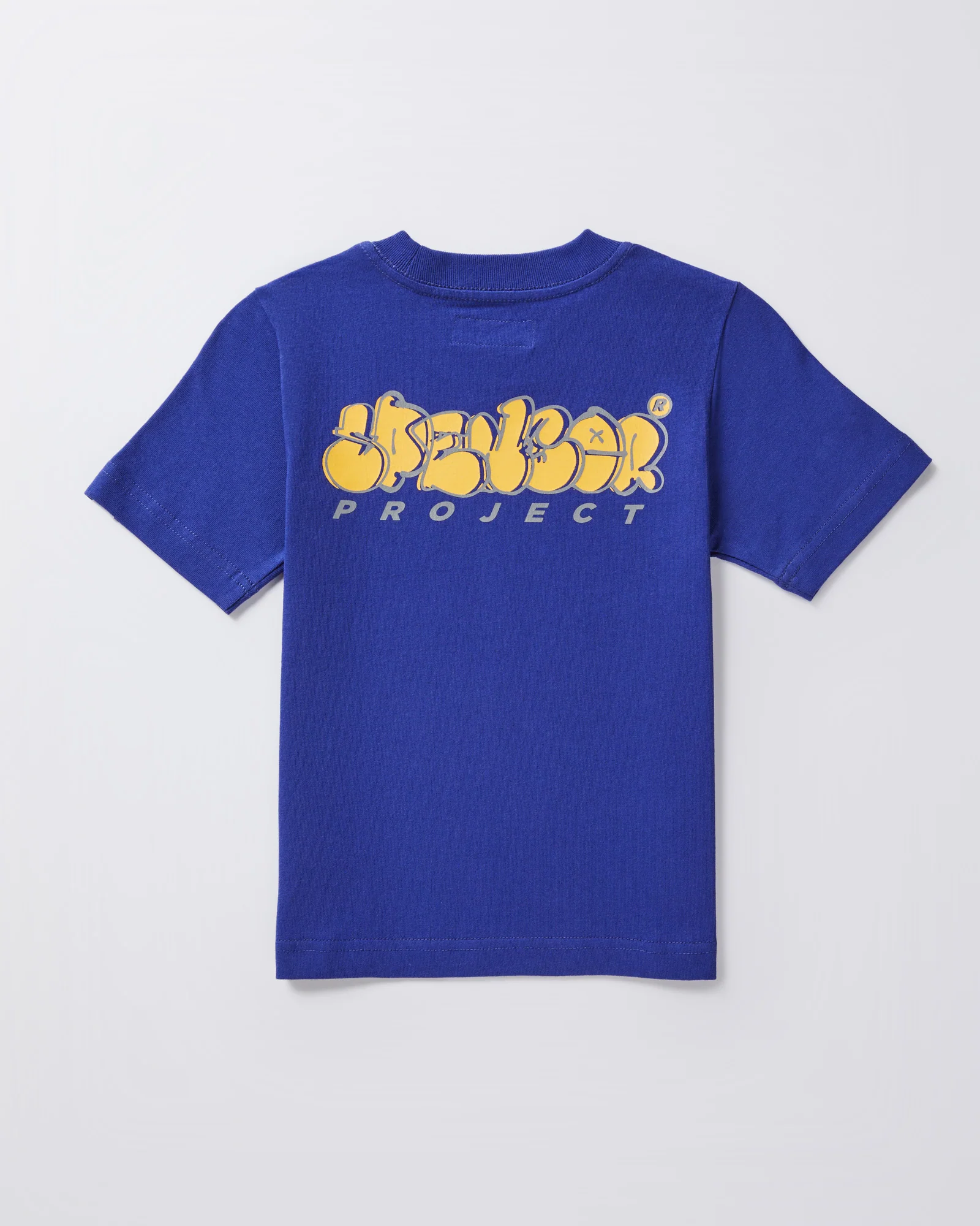 Boys Graffer Short Sleeve T-Shirt in Navy - Image 3