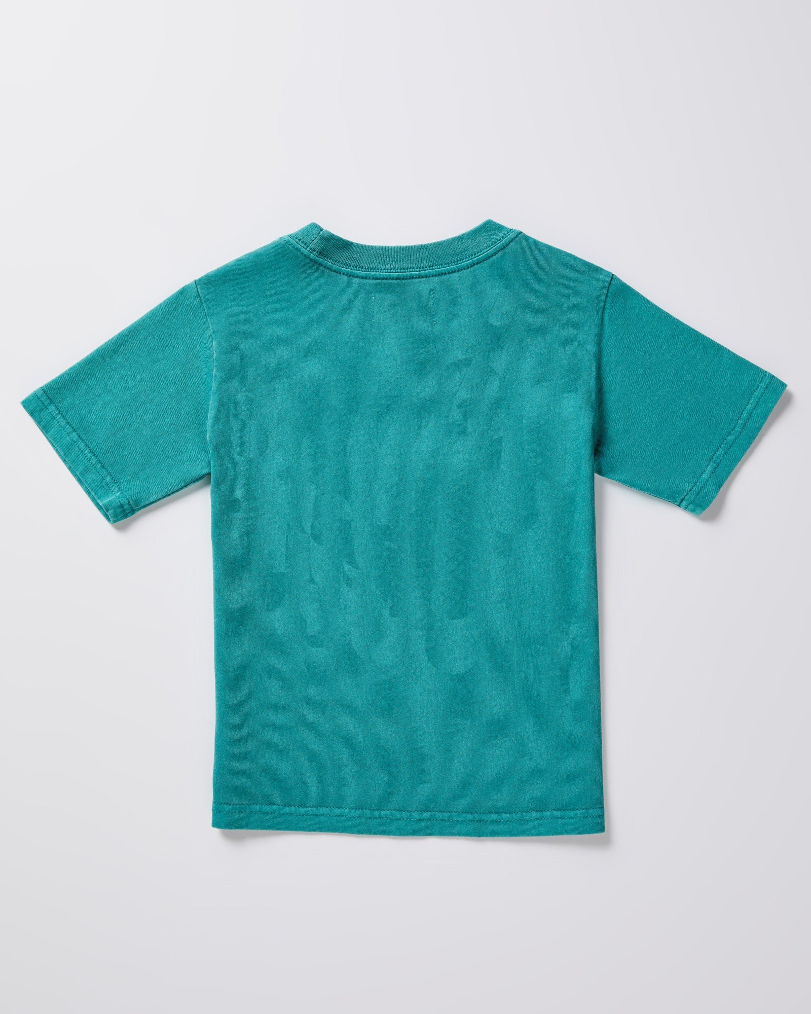 Boys OG Vintage Short Sleeve T-Shirt in Emerald - Image 2