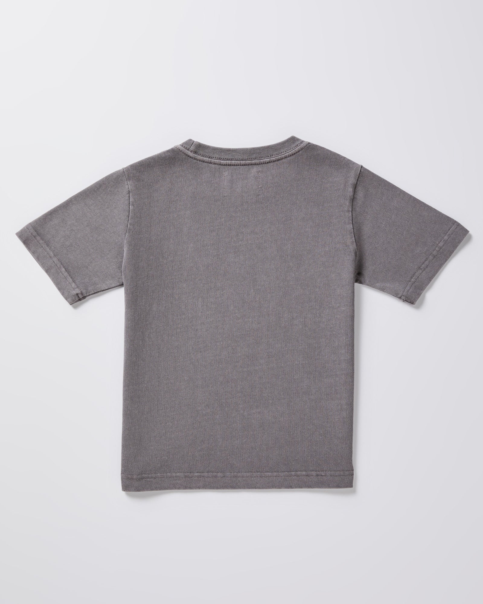 Boys OG Vintage Short Sleeve T-Shirt Pewter Grey - Image 2