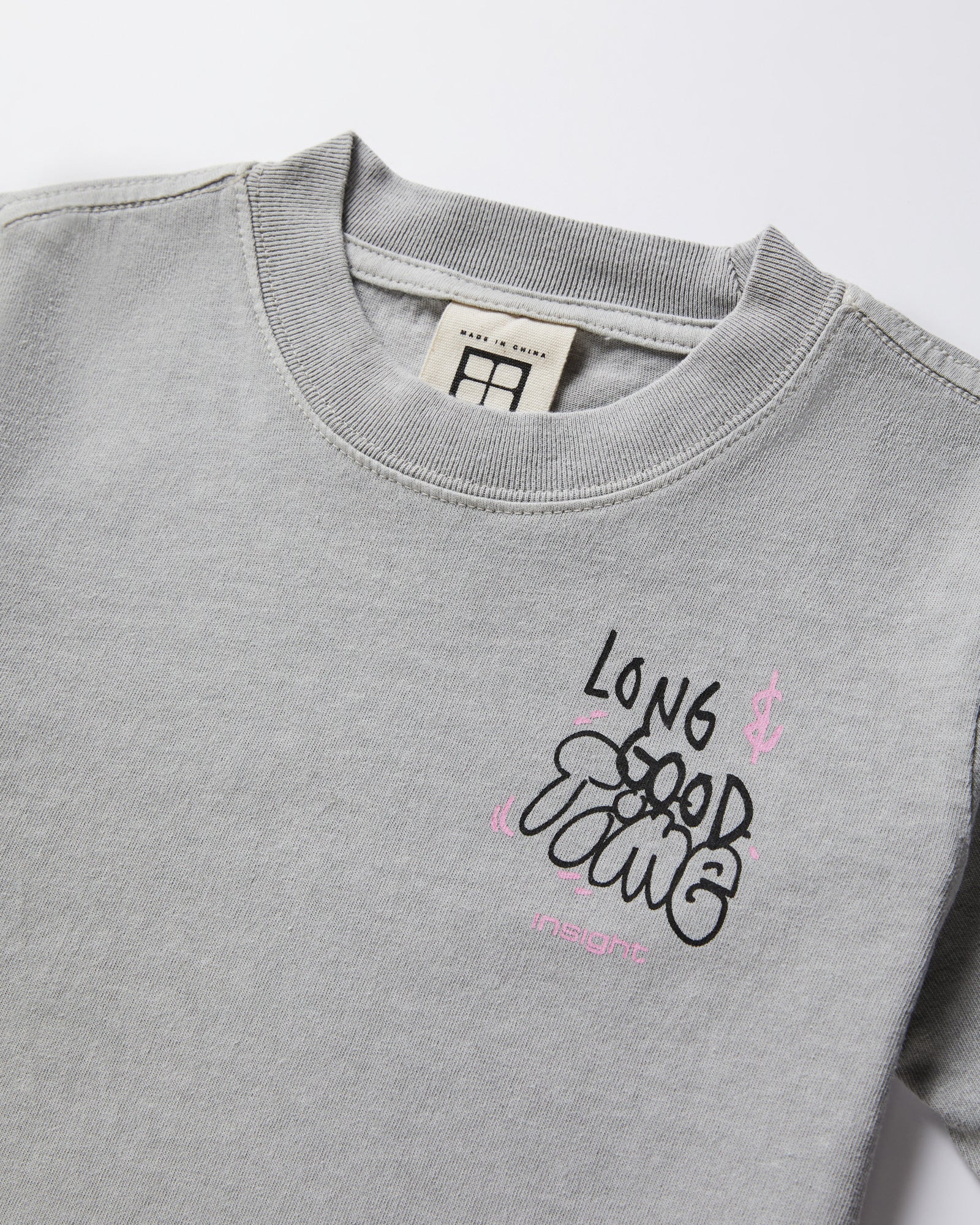 Boys Rest Well Short Sleeve T-Shirt in Ash - Image 3