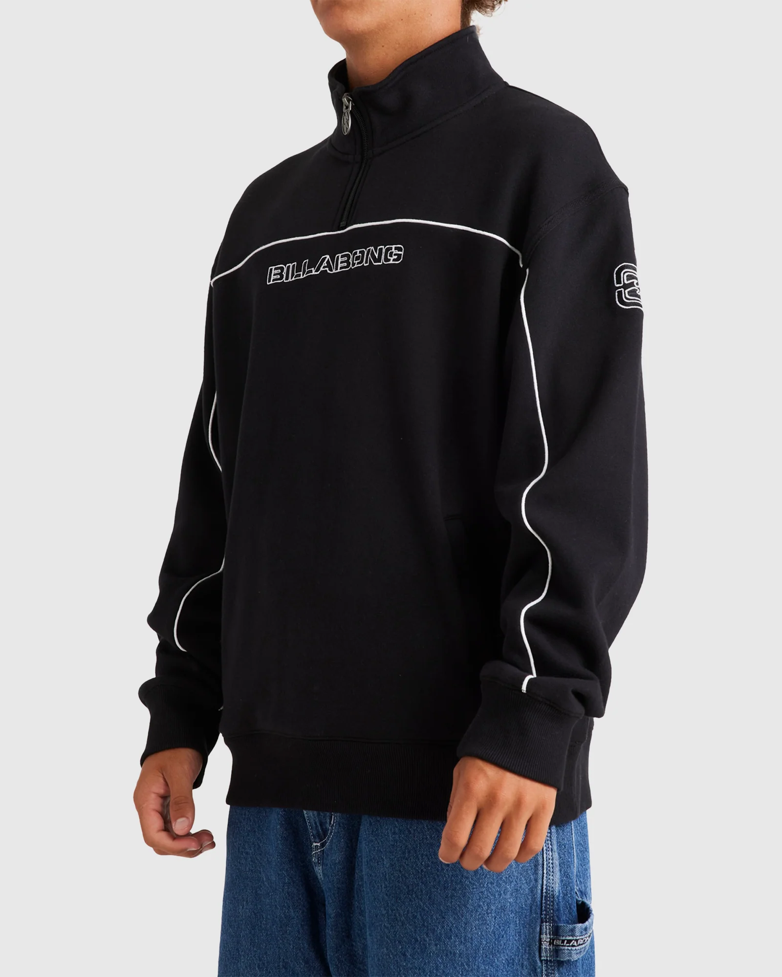 Bracket 1/4 Zip Mock Neck Pullover - Image 4