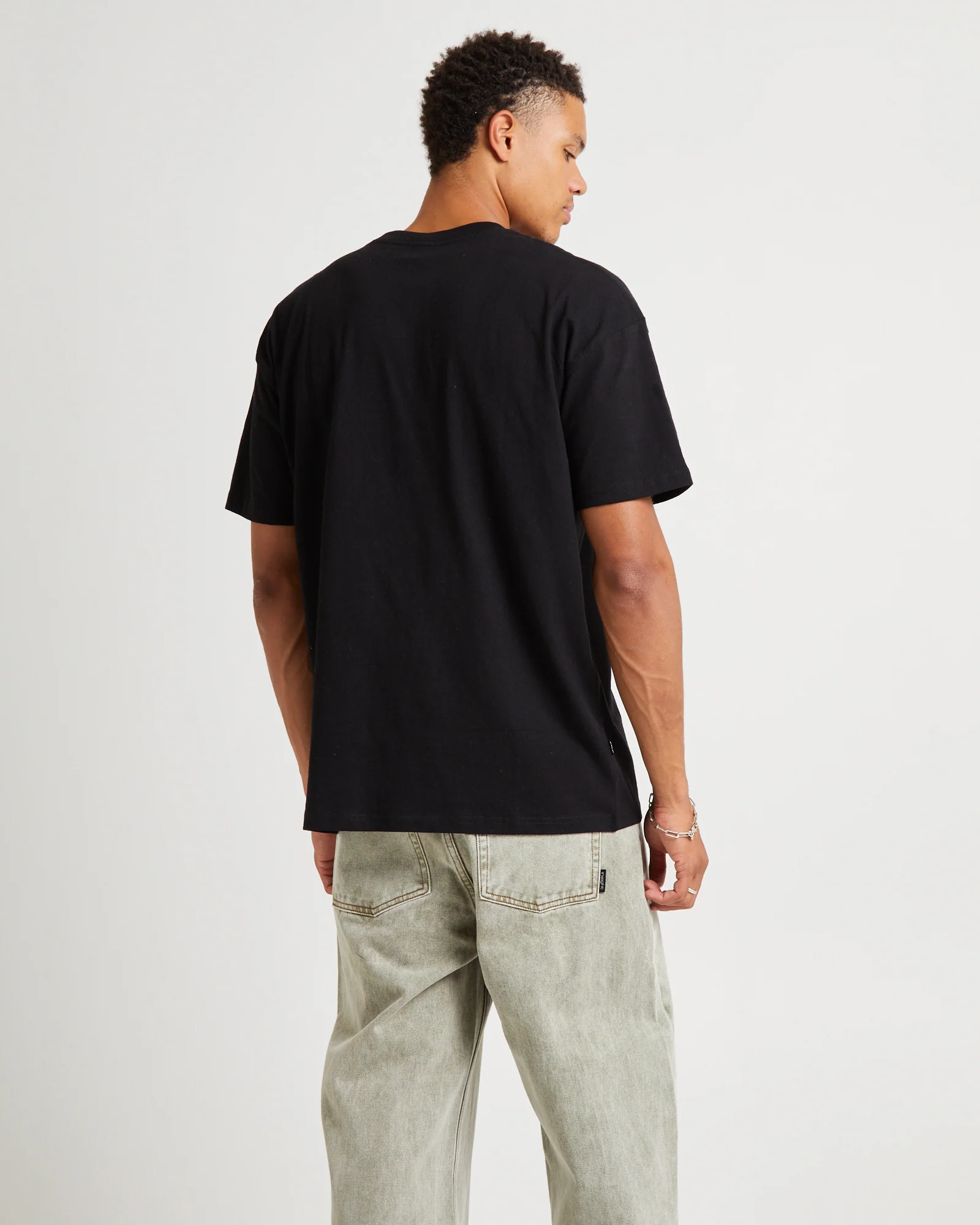 Brat Short Sleeve T-Shirt Washed Black - Image 2