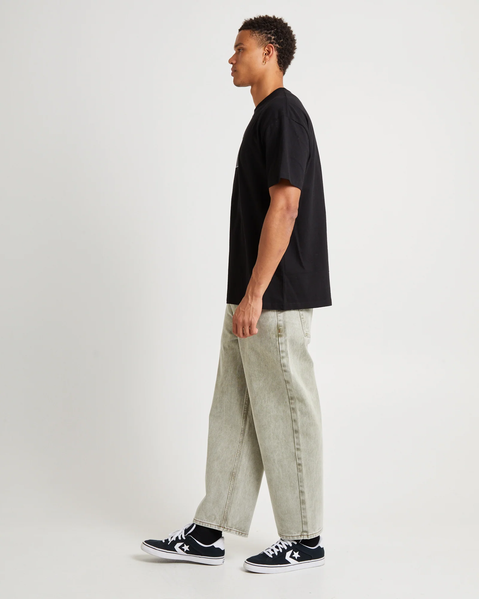 Brat Short Sleeve T-Shirt Washed Black - Image 4