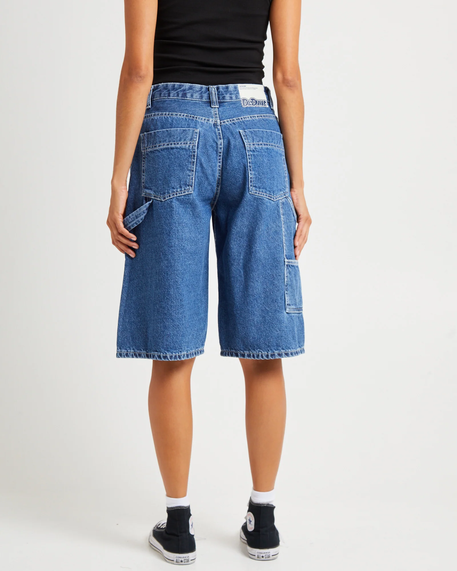 Bree Worker Denim Shorts - Image 2