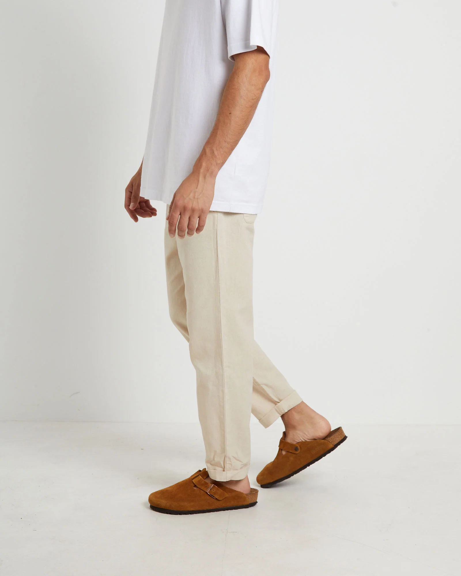 Brody Linen Pants Natural - Image 4