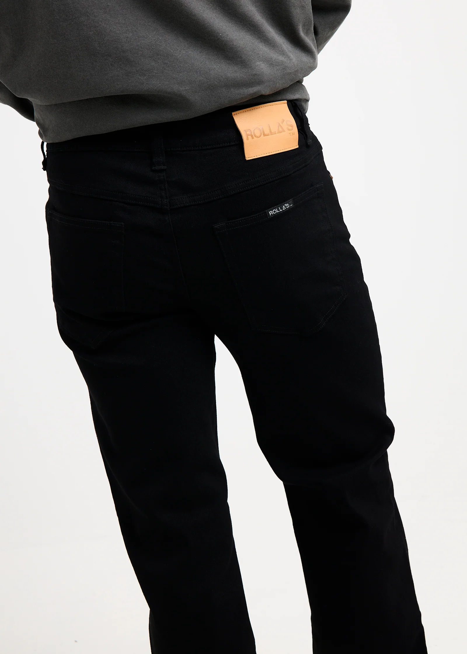 Bronco Denim Jeans Black - Image 5
