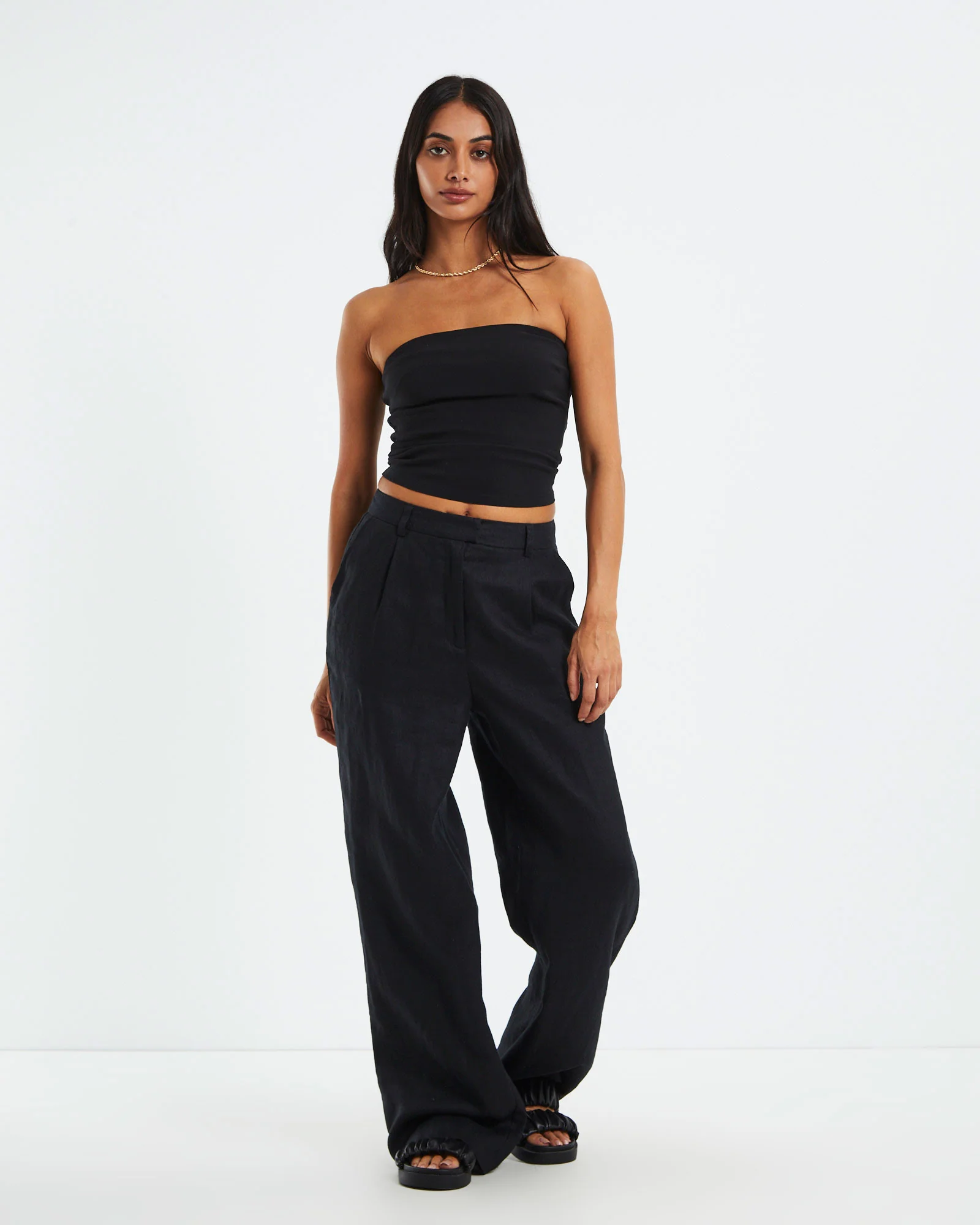 Bronte Longline Tube Top Black - Image 4