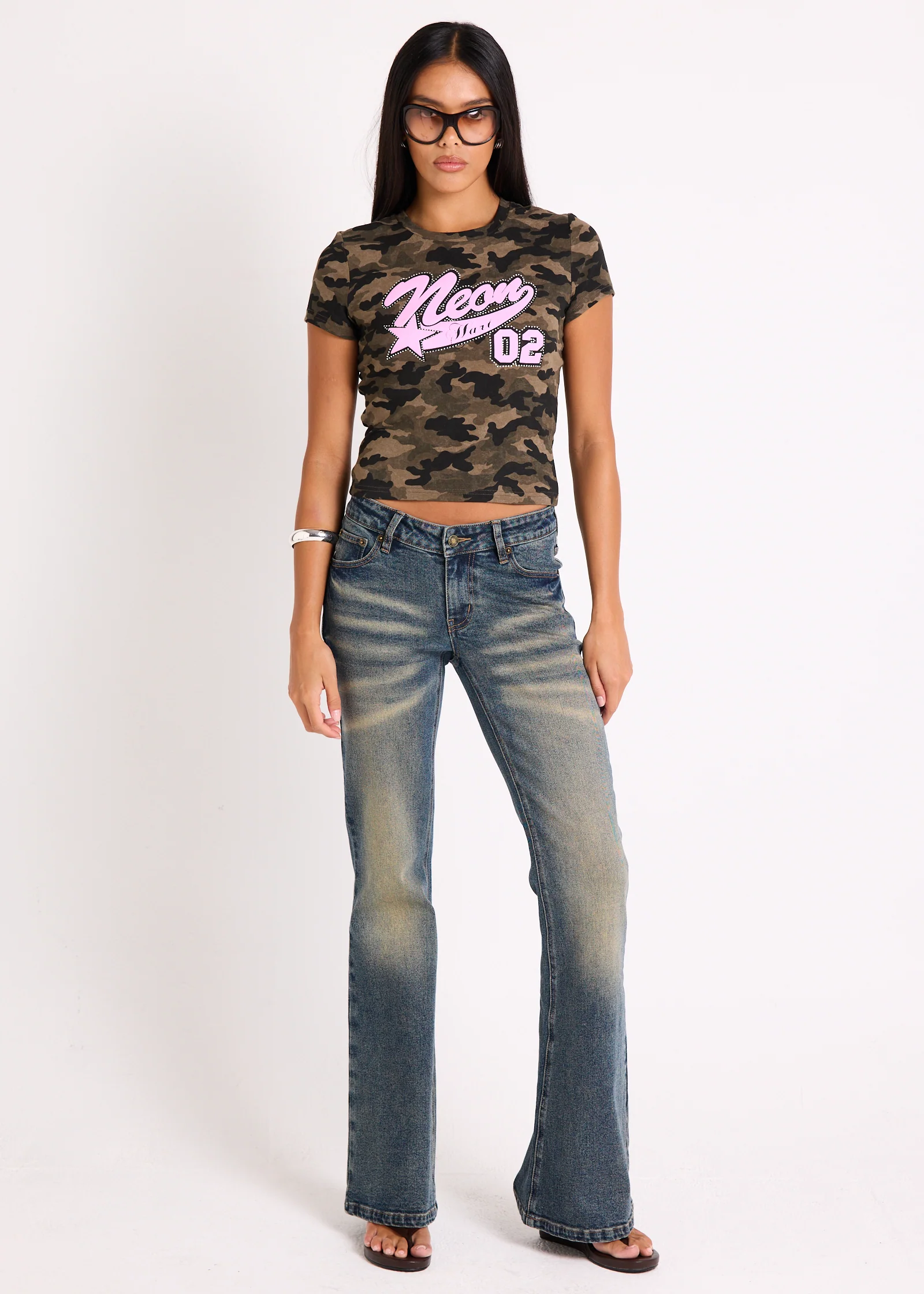 Bronx Camo Baby Tee - Image 3