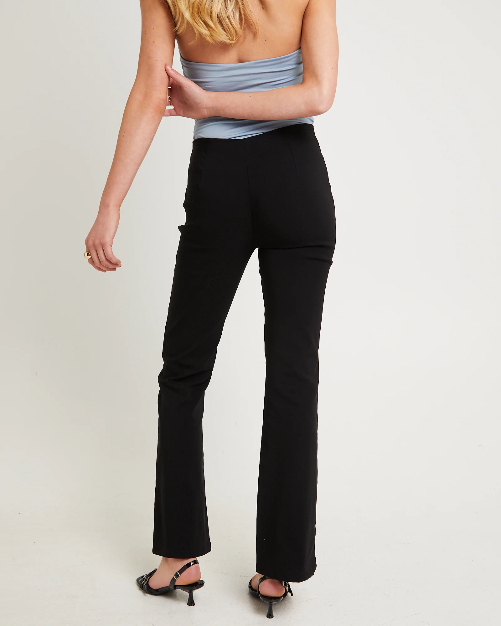 Brooklyn Bengaline Zip Pants - Image 4