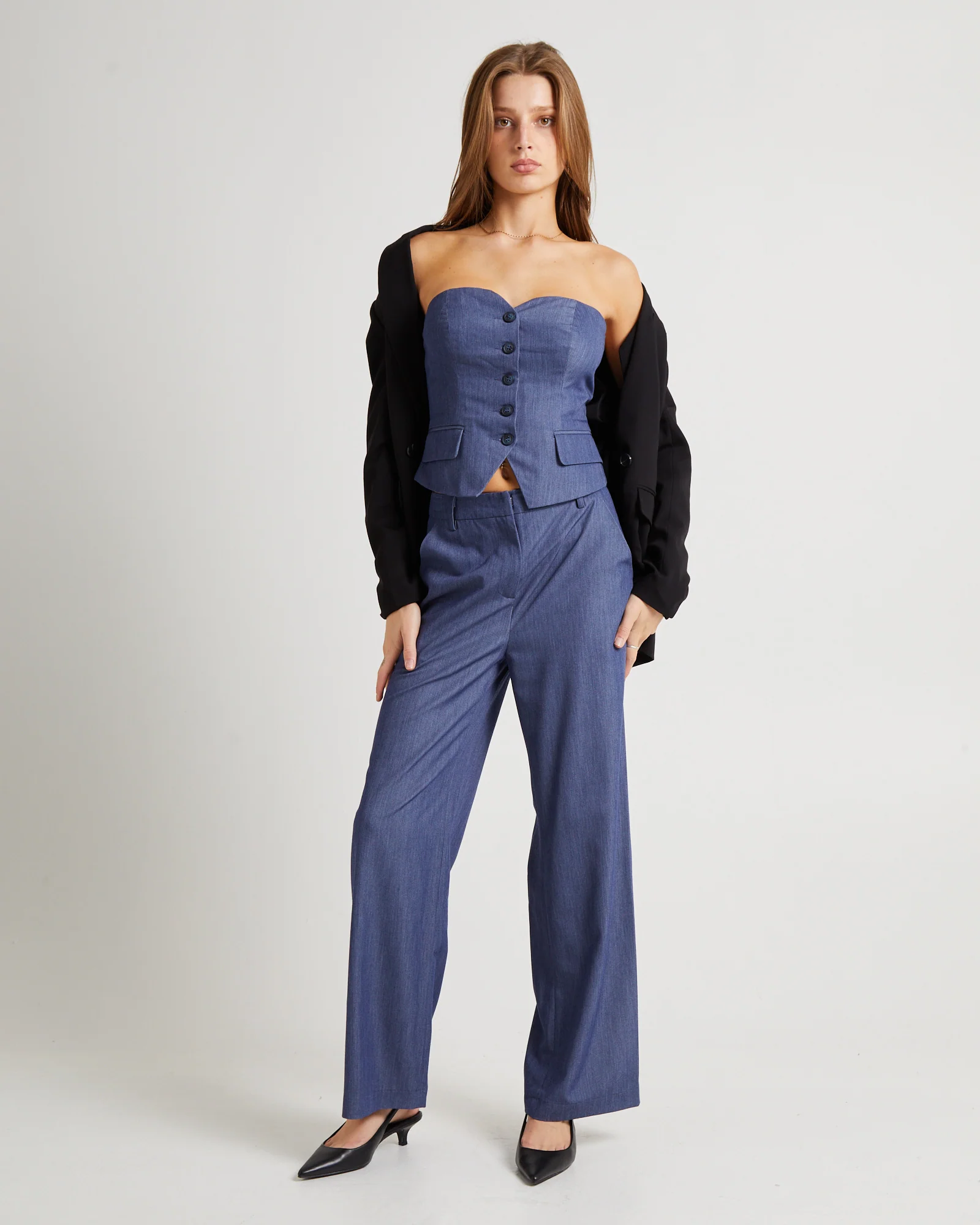 Brooklyn Strapless Corset Top - Image 3
