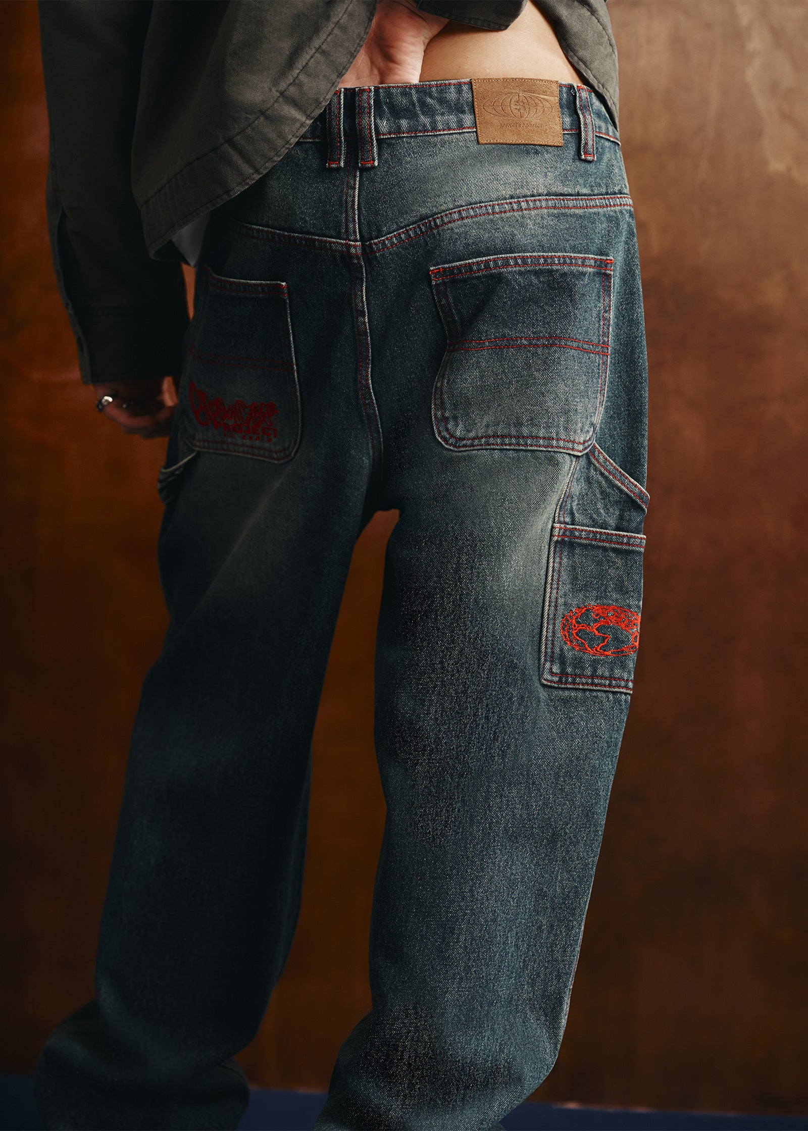 Brunson Carpenter Denim Jeans - Image 4
