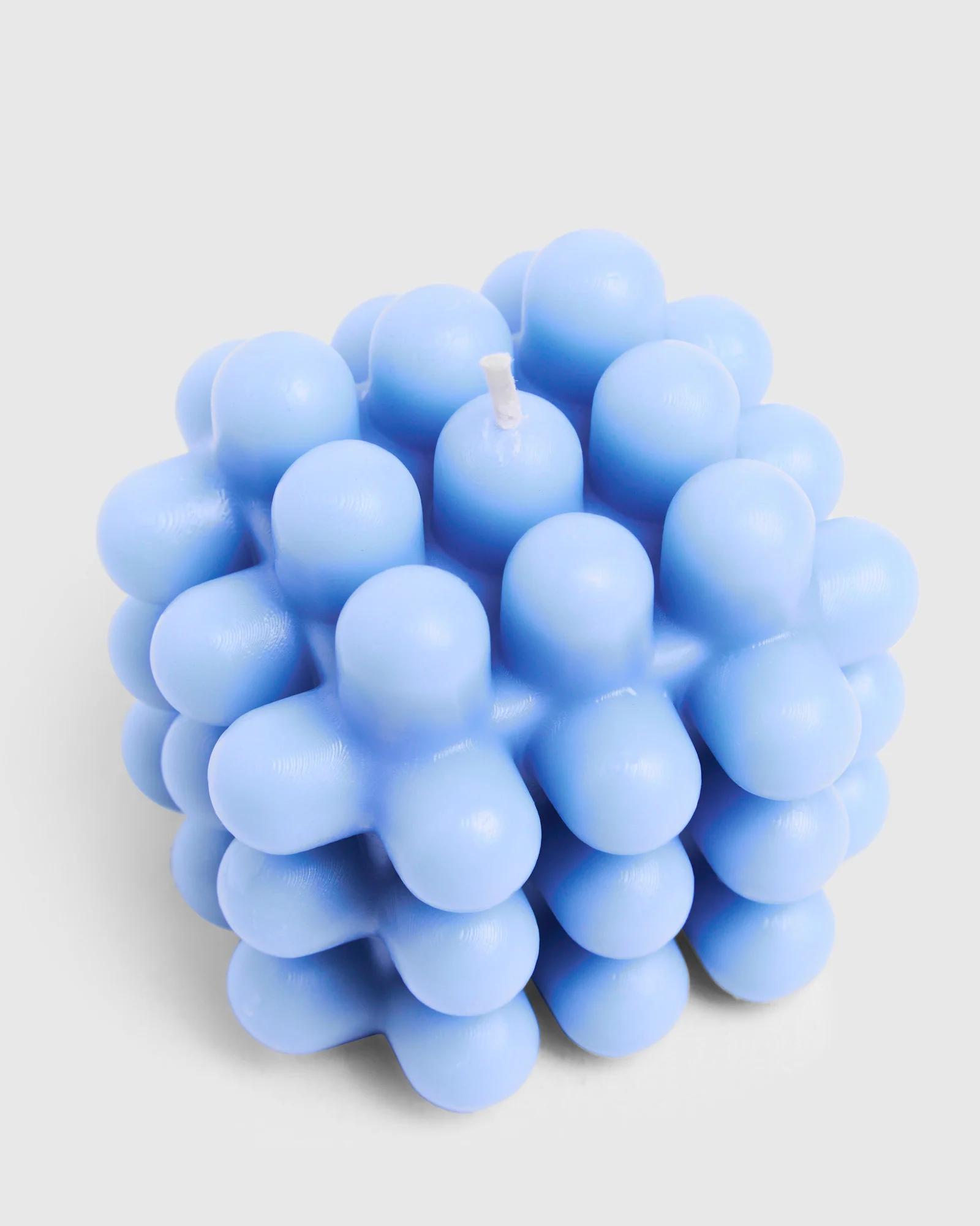 Bubble Candle Blue Marshmallow - Image 3