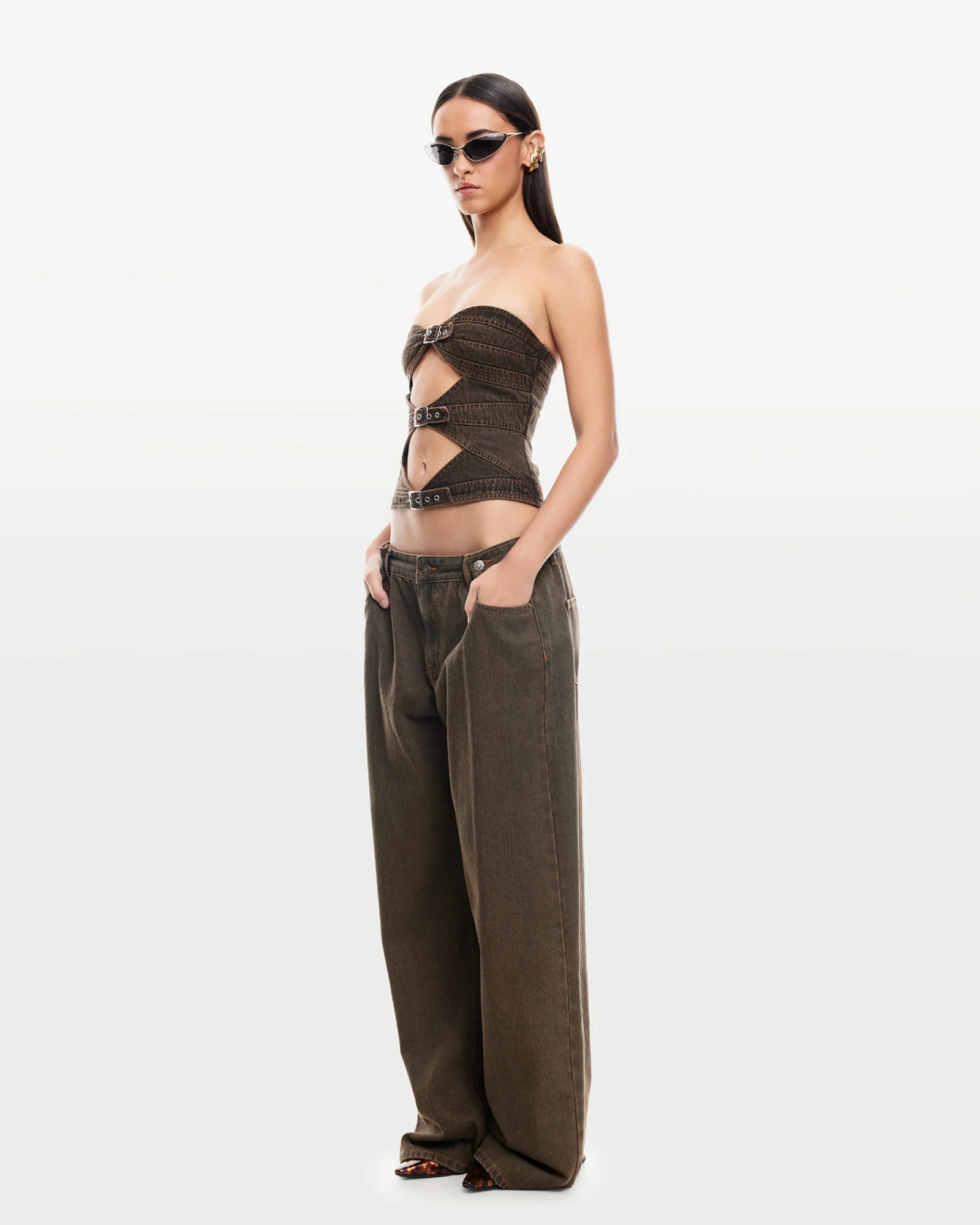 Buckle Corset Top - Image 3