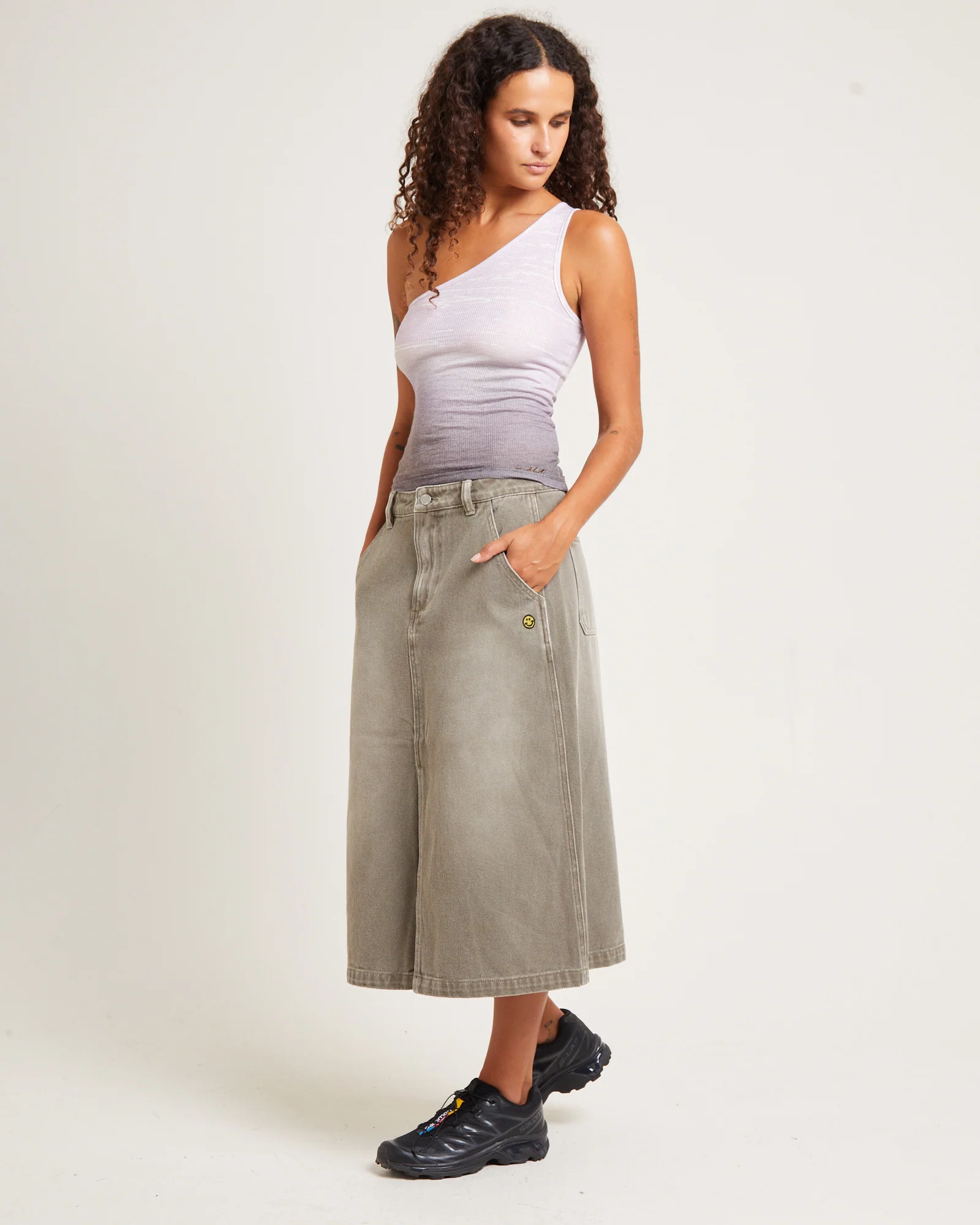 Burning Hour One Shoulder Top - Image 4