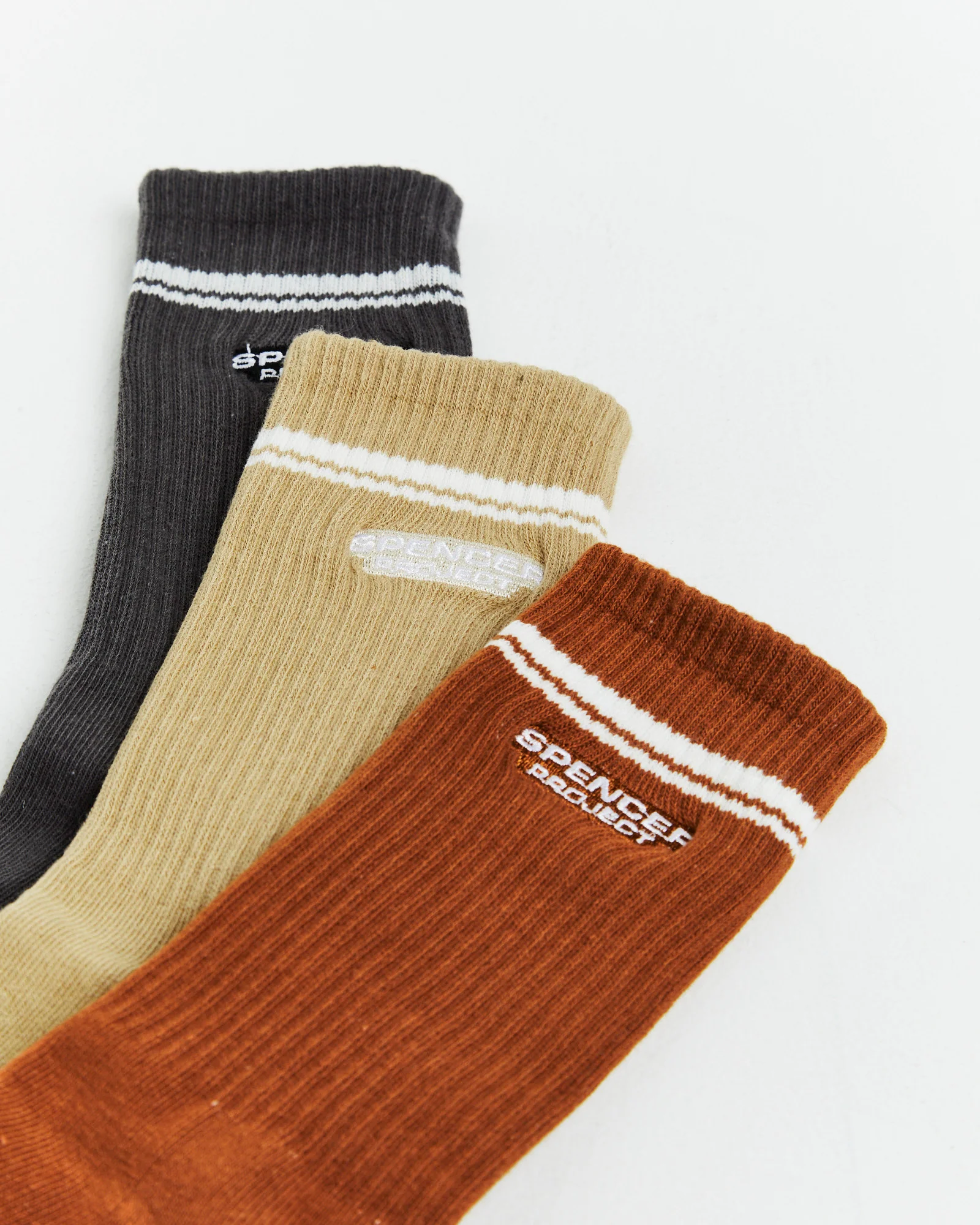Burnside 3 Pack Socks Multi - Image 5