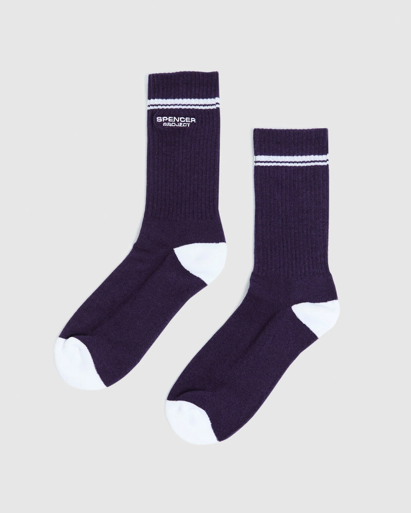 Burnside 3pk Socks White/Green/Purple - Image 5