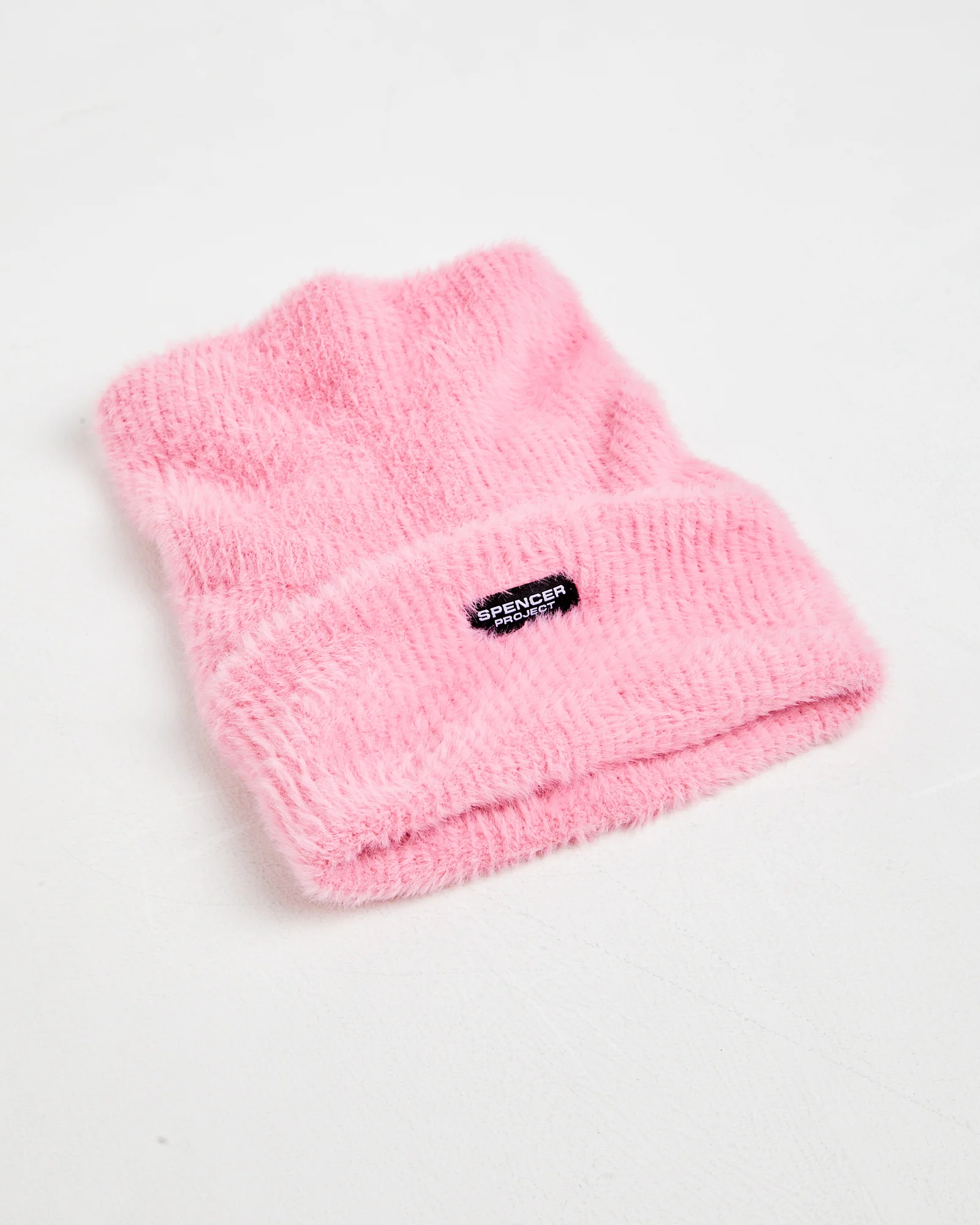Burnside Fluffy Beanie Pink - Image 3