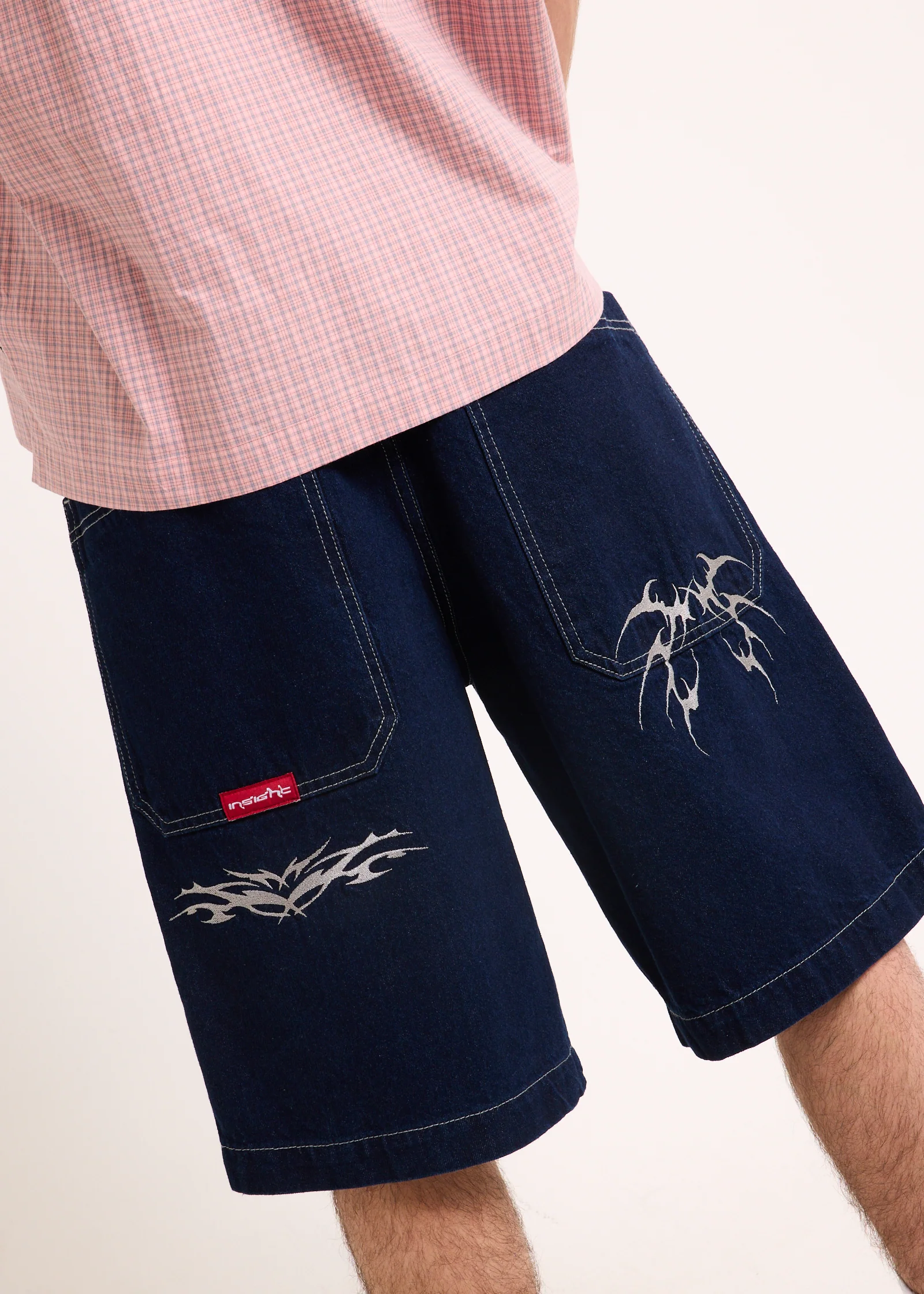 Buster Y2K Denim Jorts - Image 4
