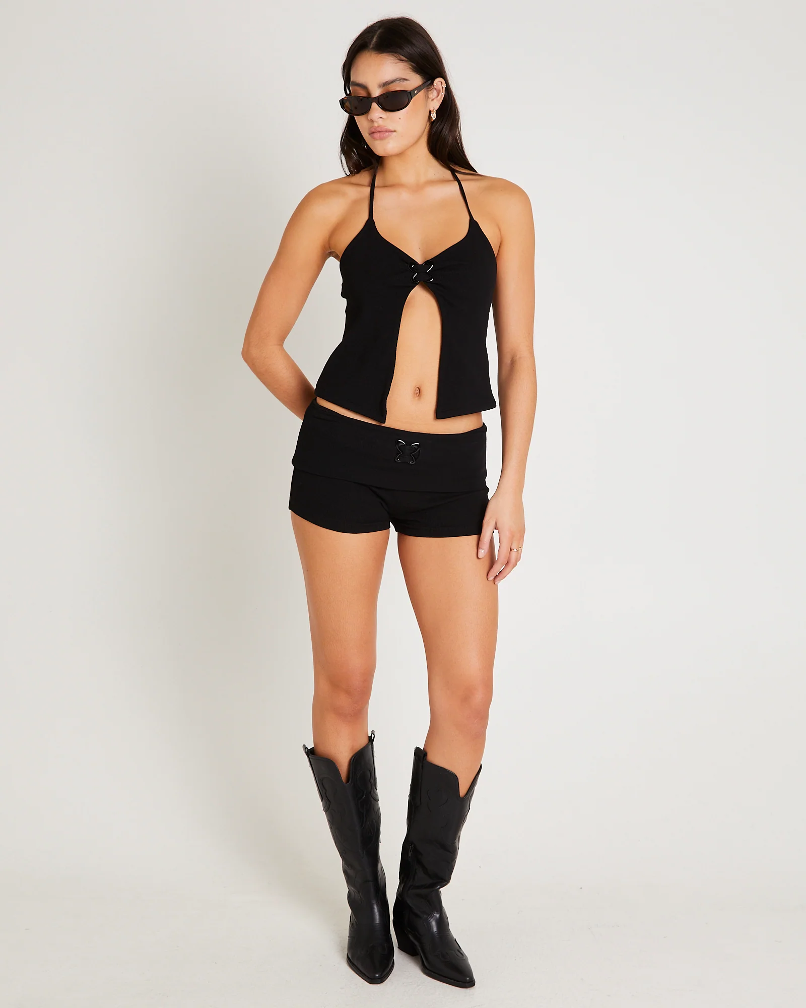 Butterfly Knit Shorts - Image 3