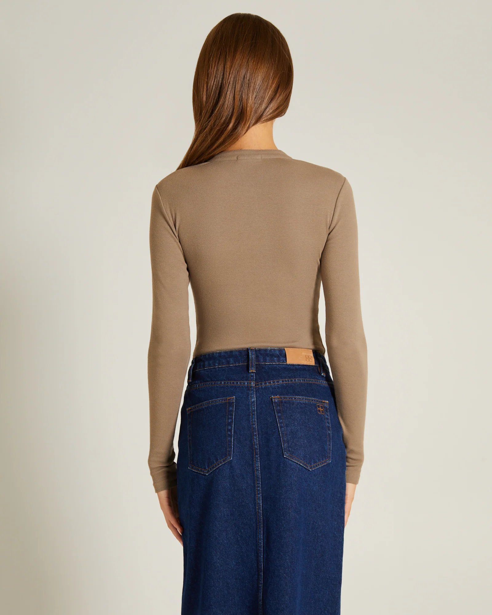 Button Front Long Sleeve Bodysuit - Image 2