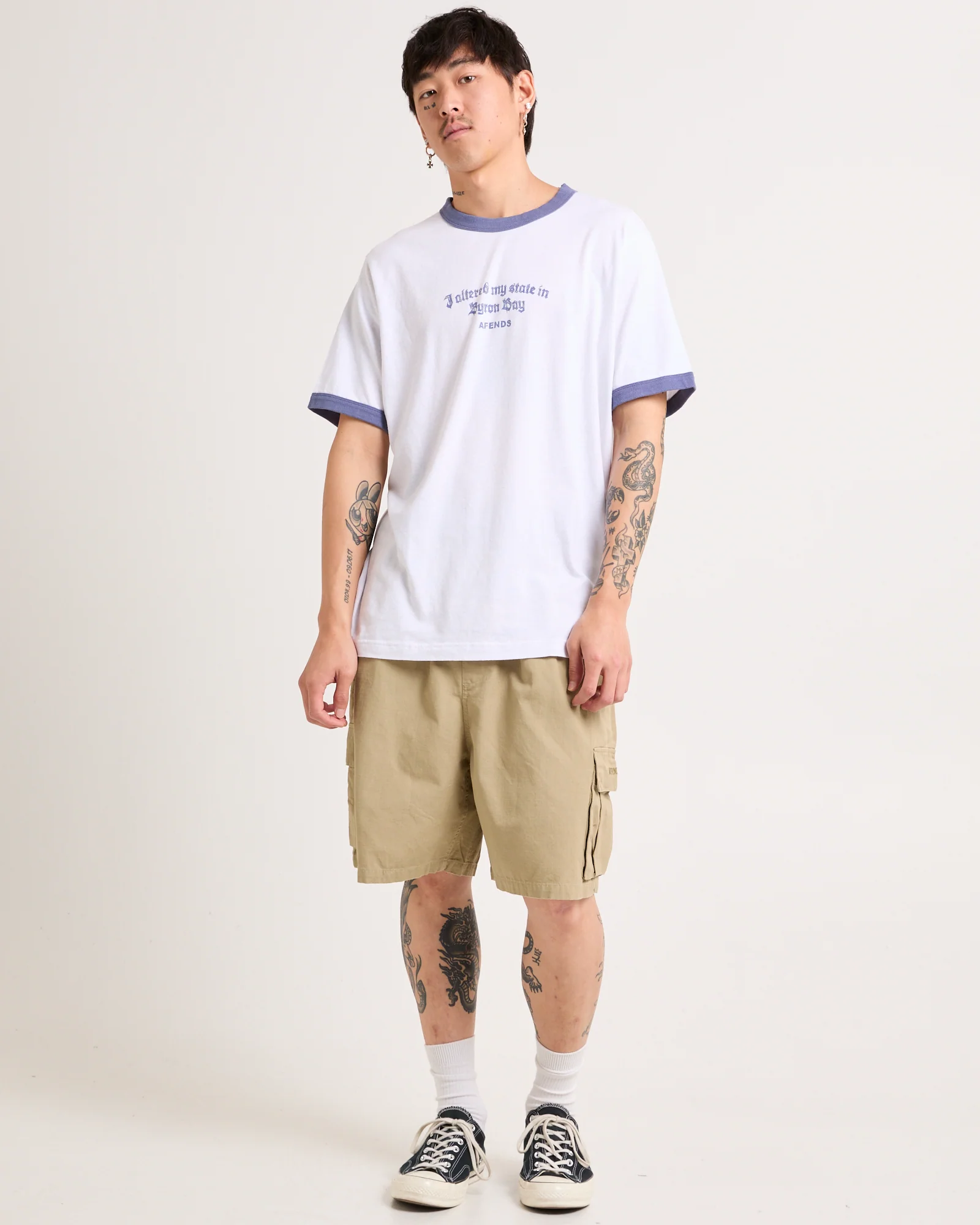 Byron Trip Ringer T-Shirt - Image 4