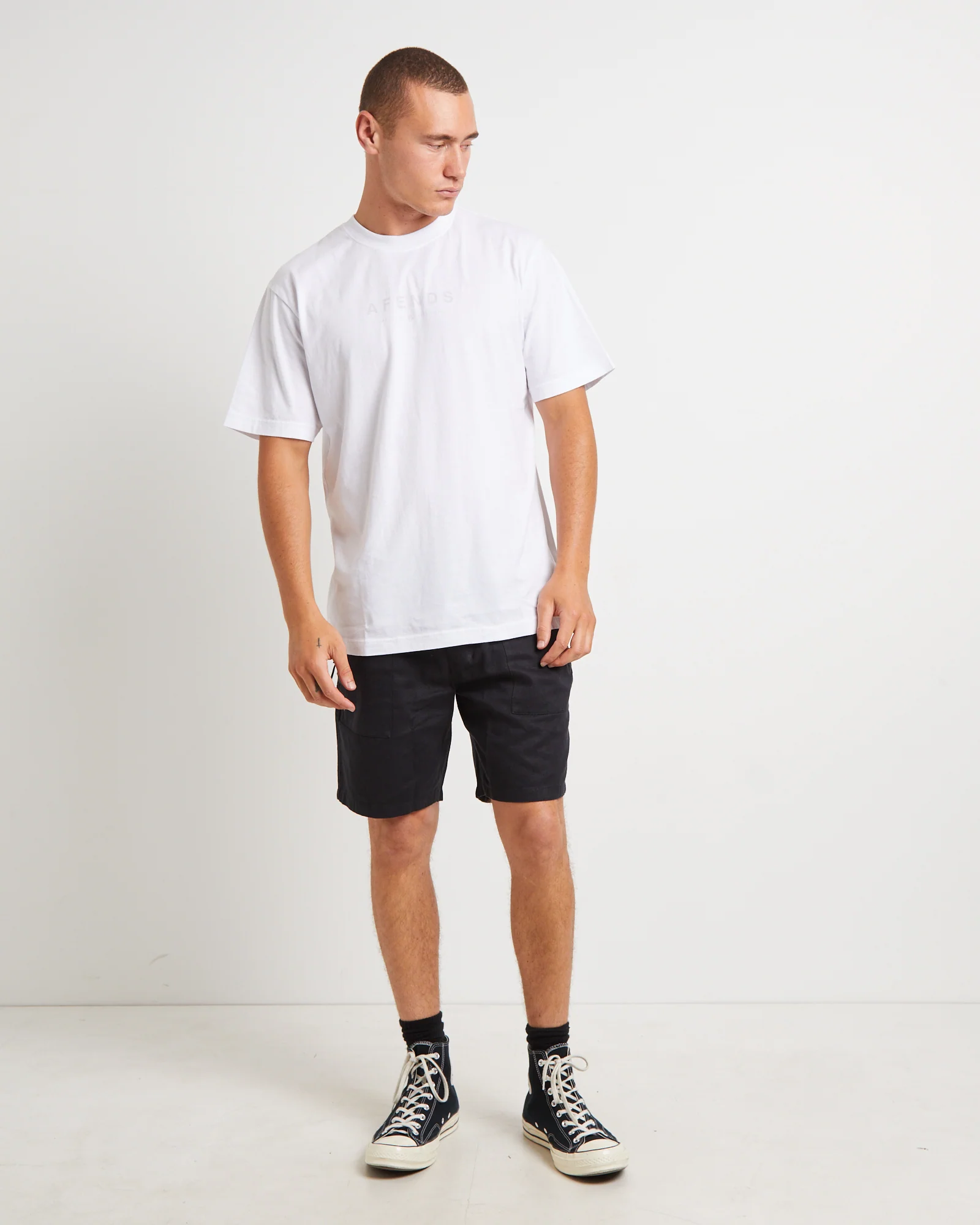 Cabal Hemp Technical Shorts in Black - Image 3
