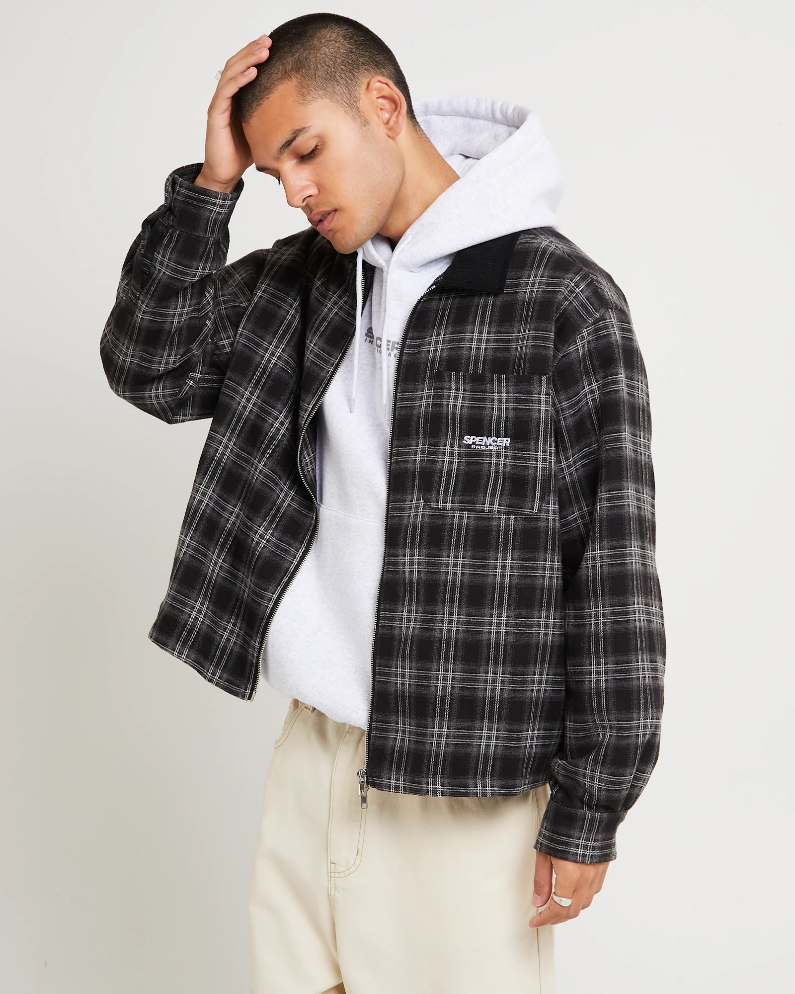 Caden Zip  Long Sleeve Shirt - Image 5