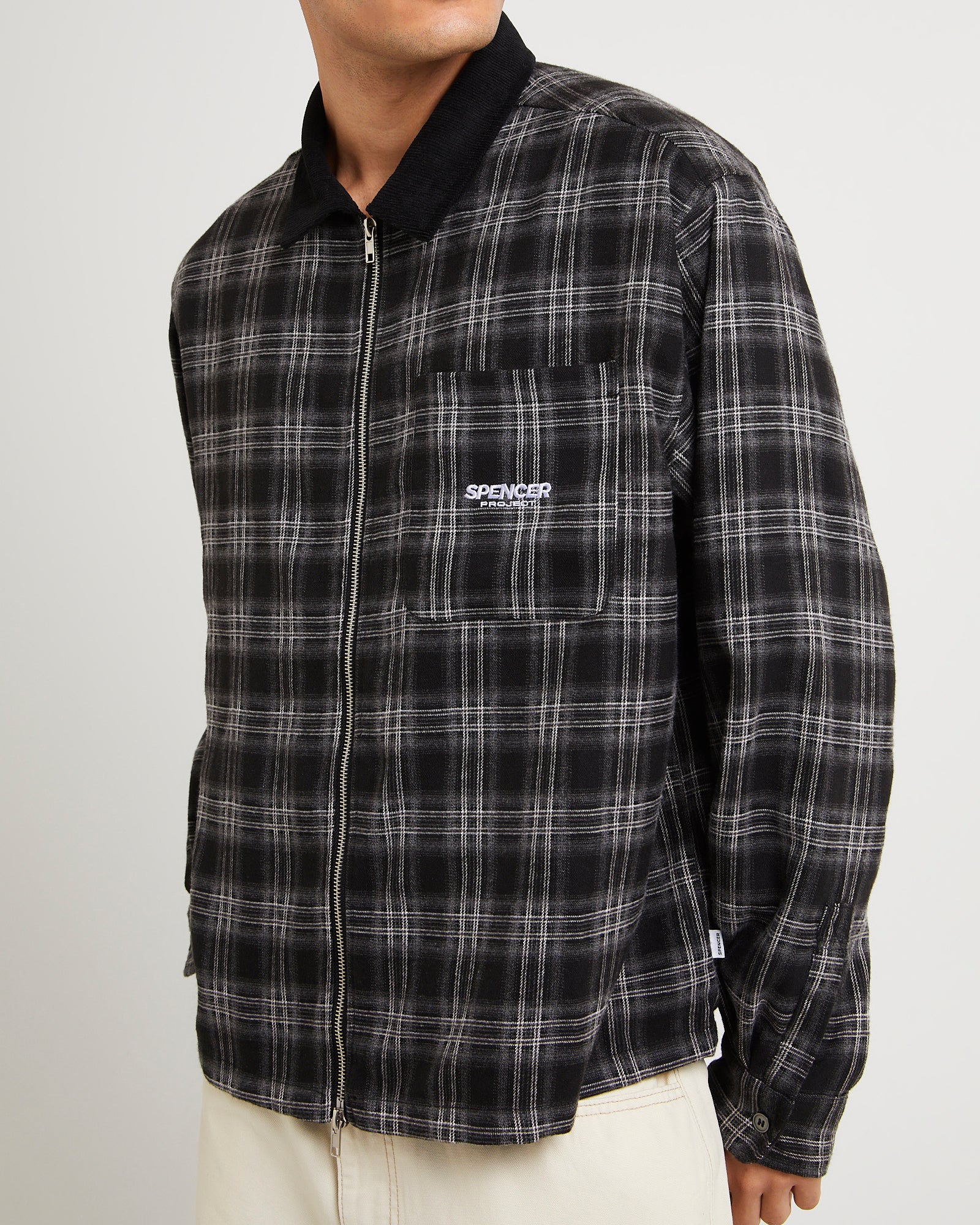 Caden Zip  Long Sleeve Shirt - Image 6