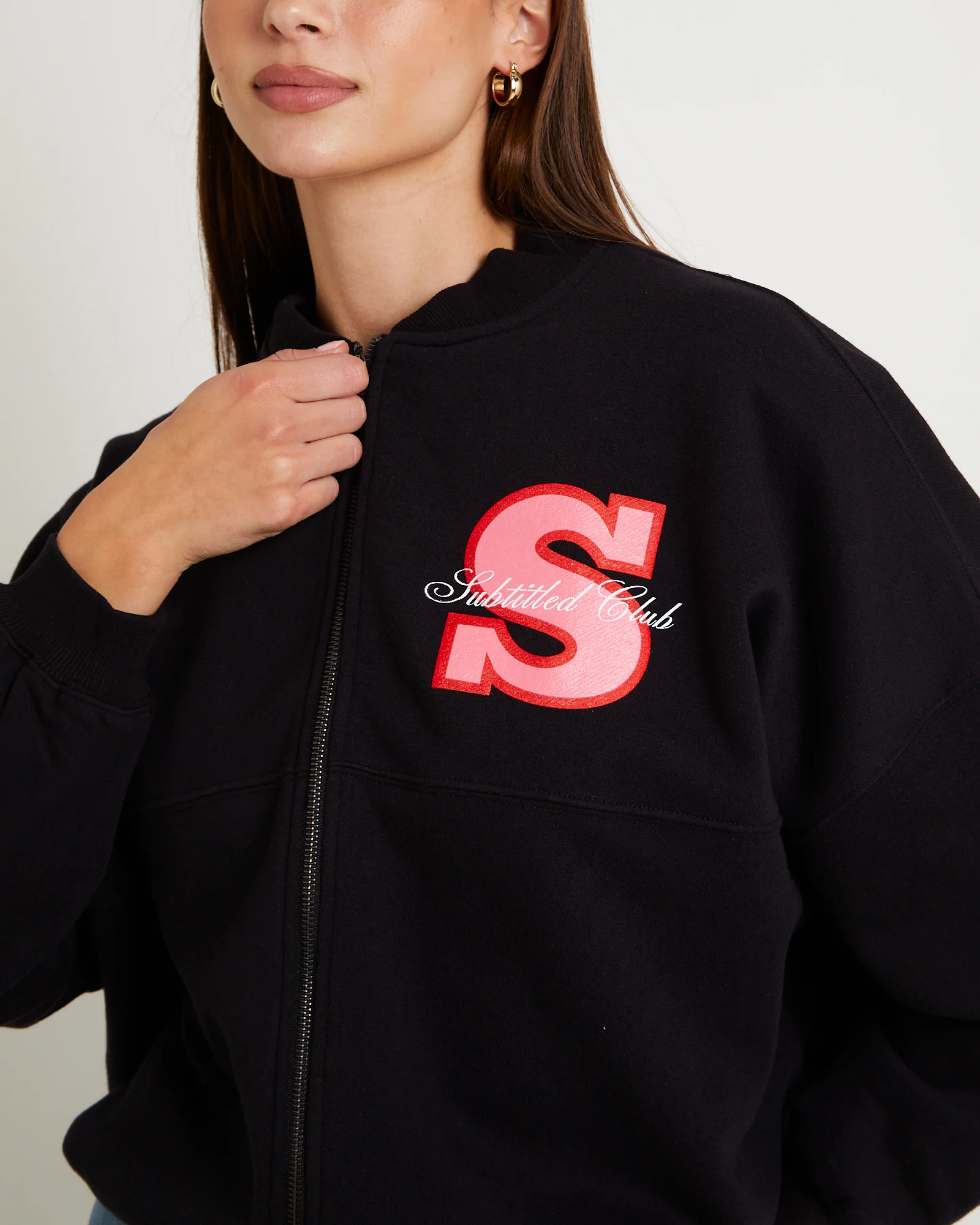 California Club Zip Bomber Jacket - Image 2