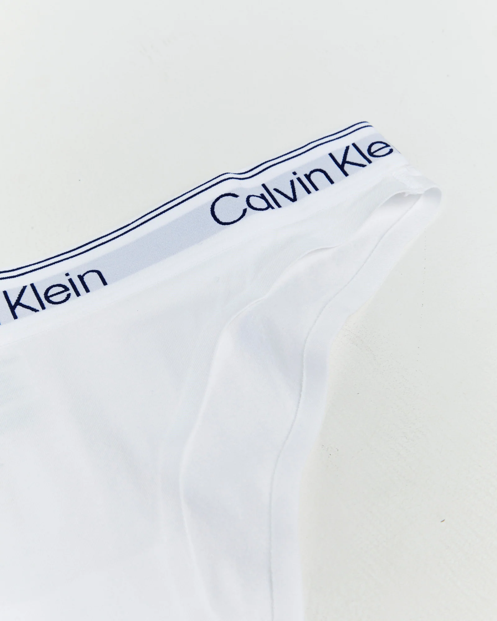 Calvin Klein Athletic Tanga Undies White - Image 3
