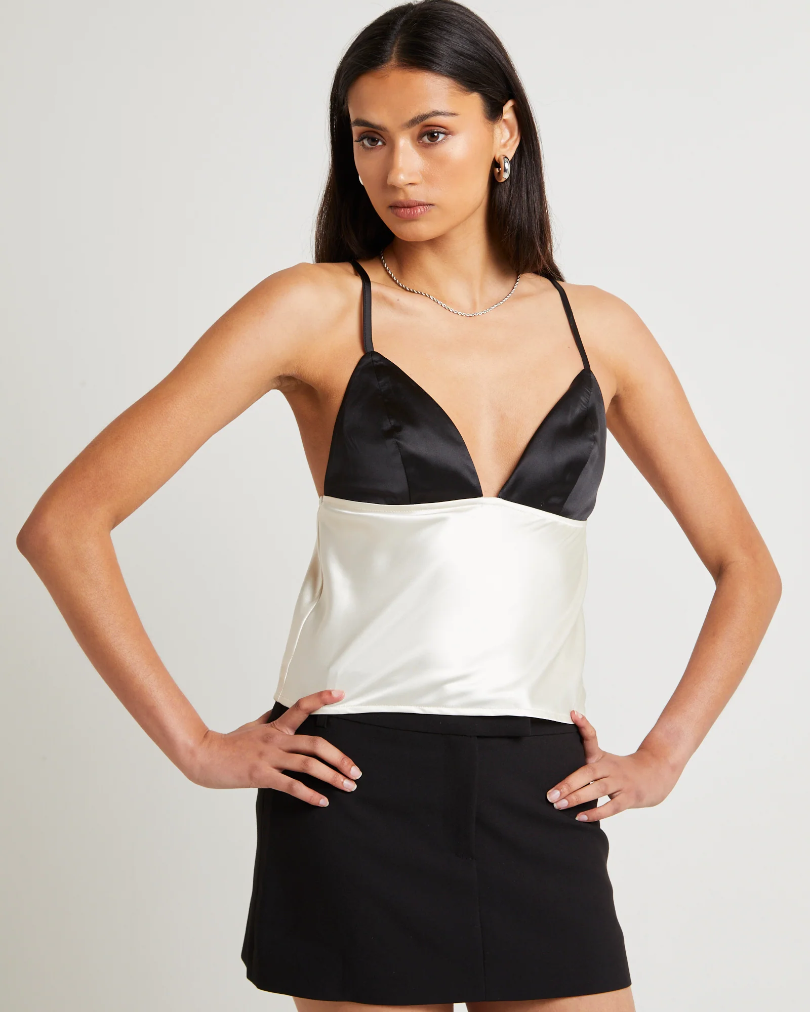 Camille Contrast Slip Top - Image 5