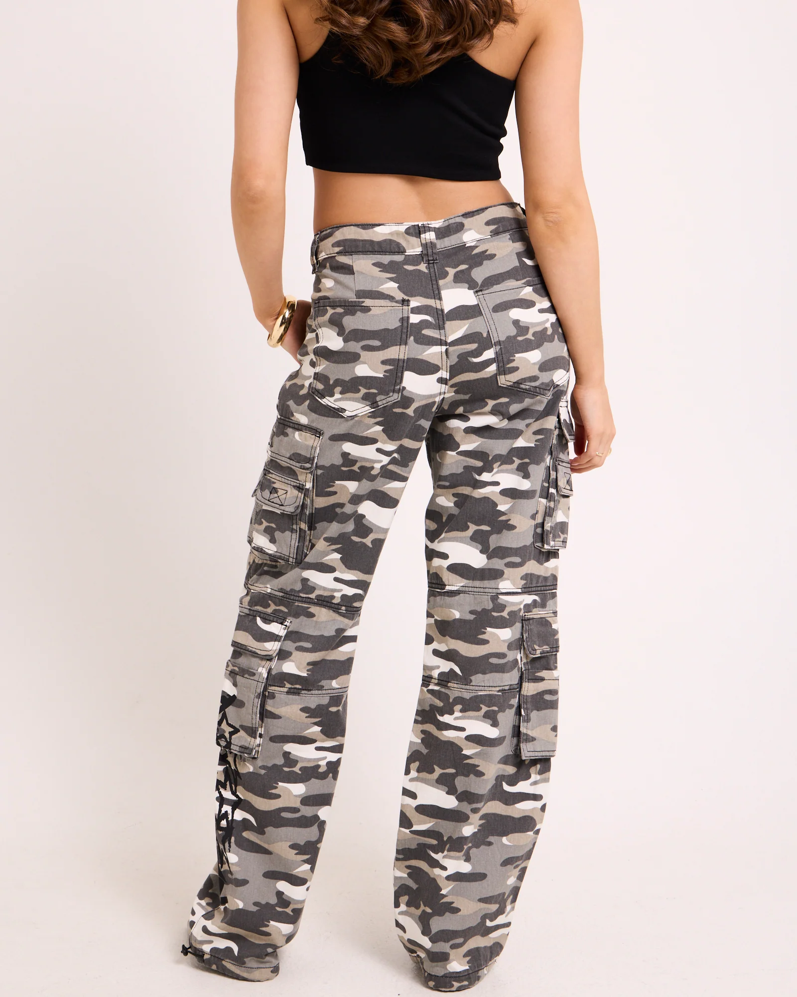 Camo Cargo Pants - Image 4