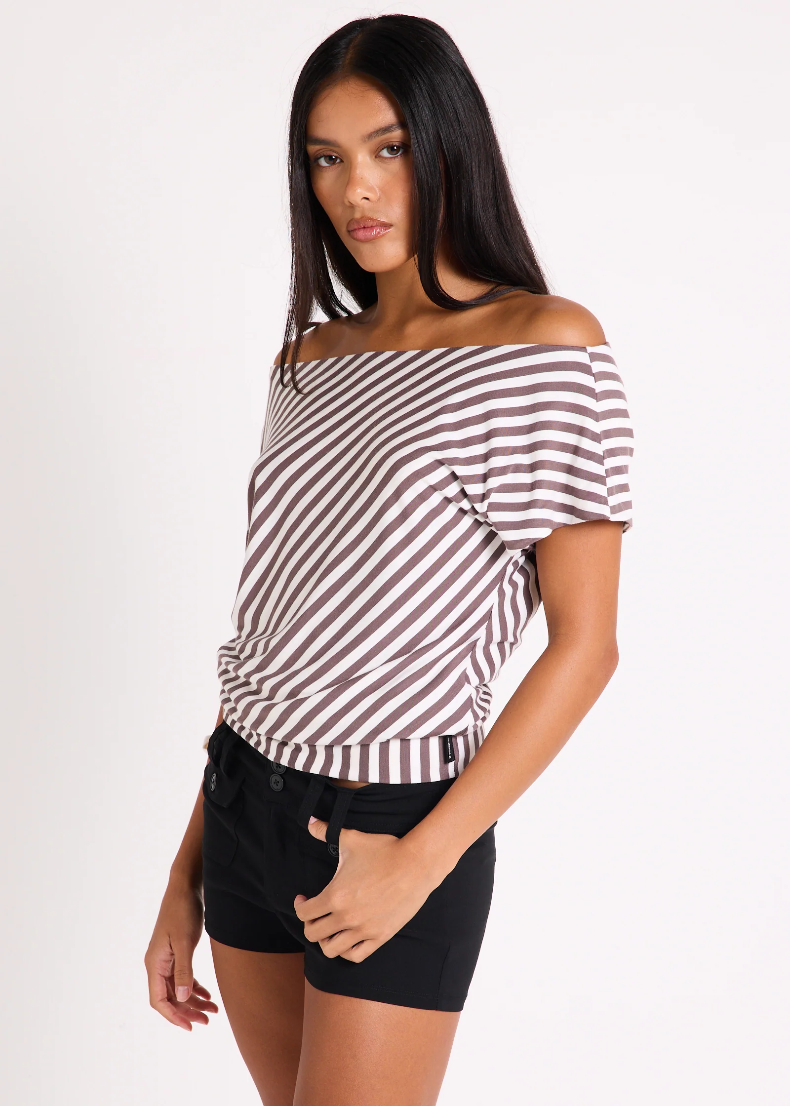 Candice Striped Slouch Top - Image 4