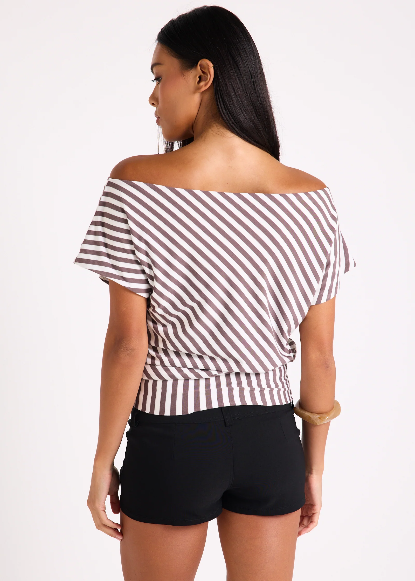 Candice Striped Slouch Top - Image 5