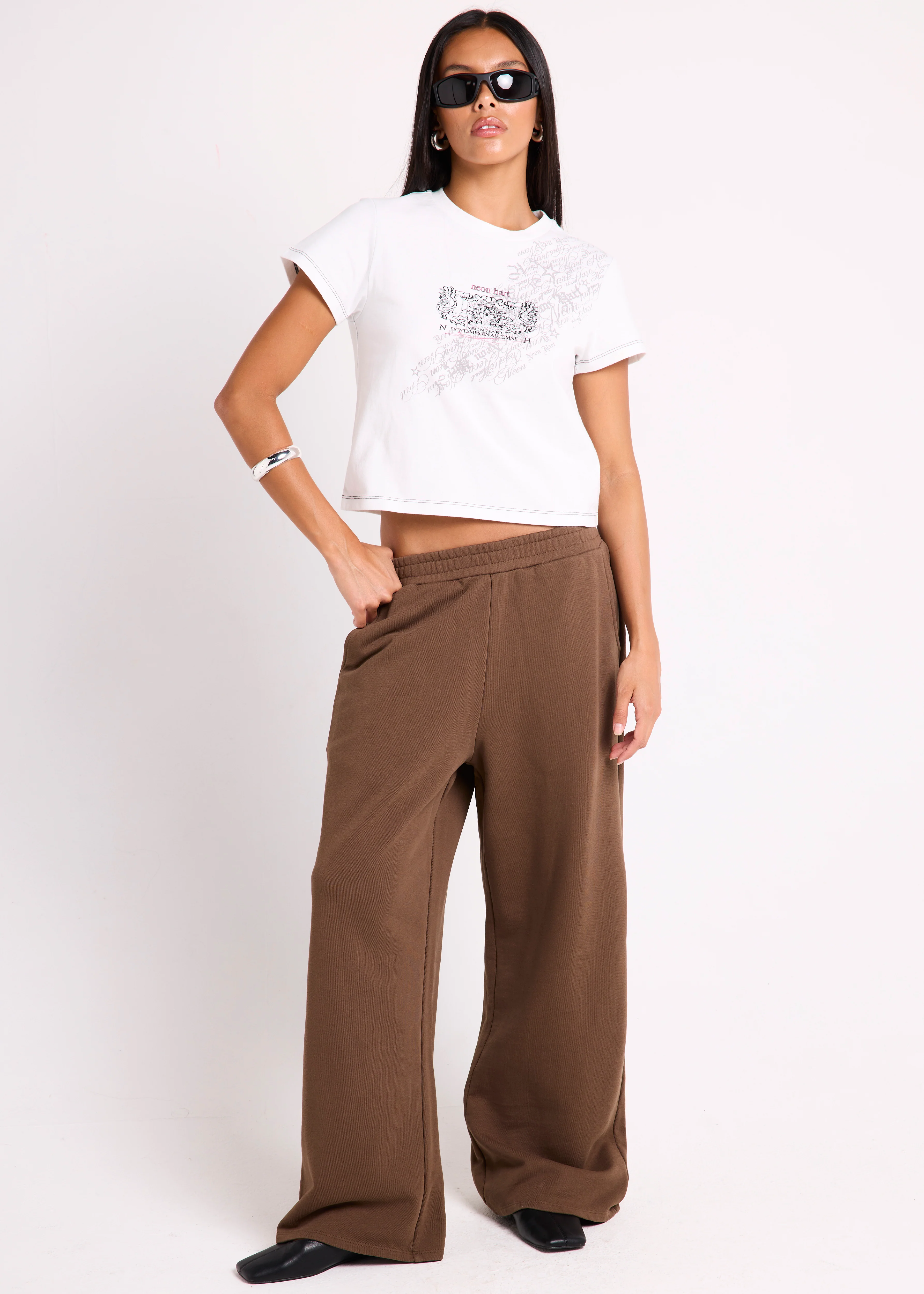 Cannes Wide Leg Fleece Pants