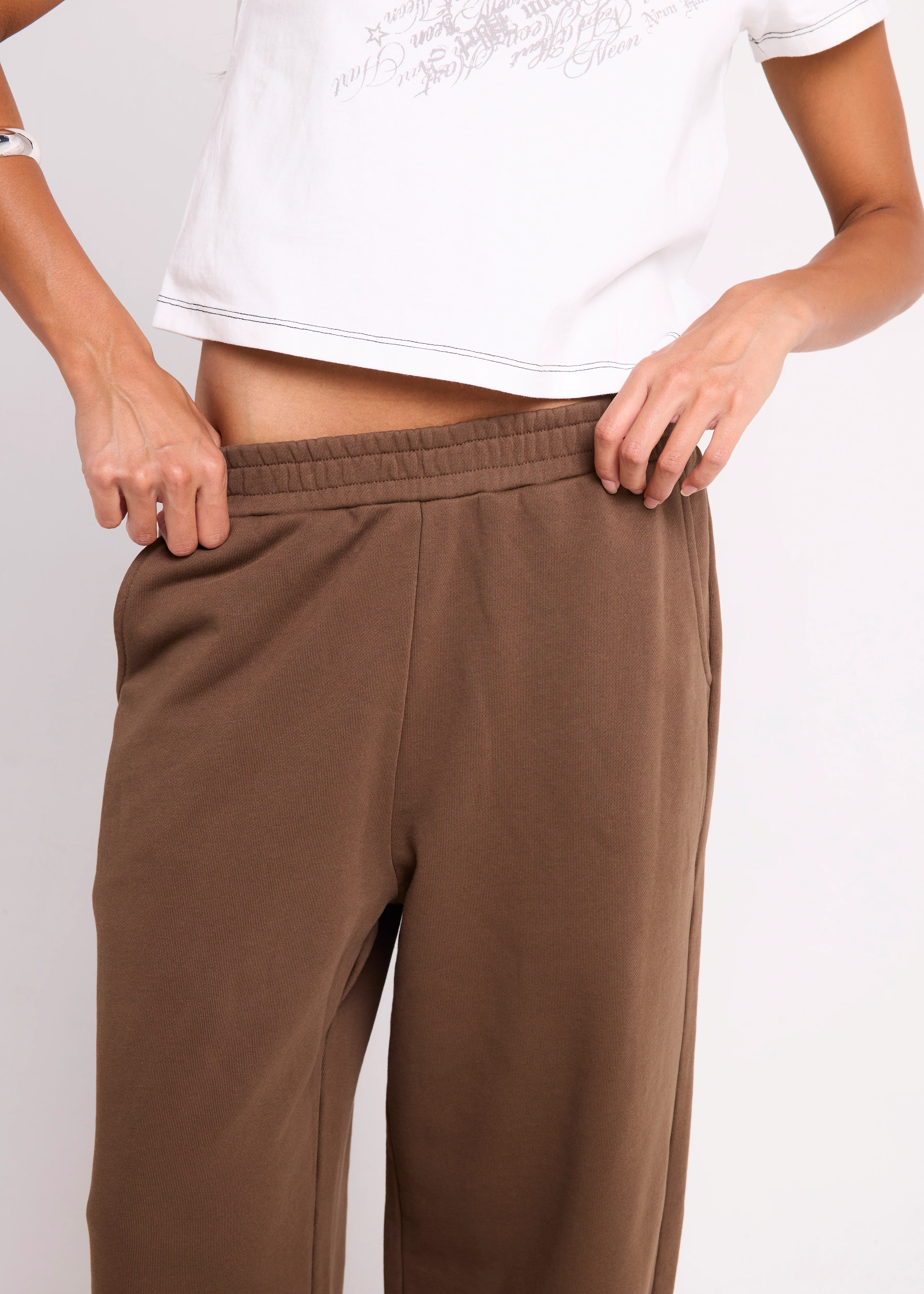 Cannes Wide Leg Fleece Pants - Image 5