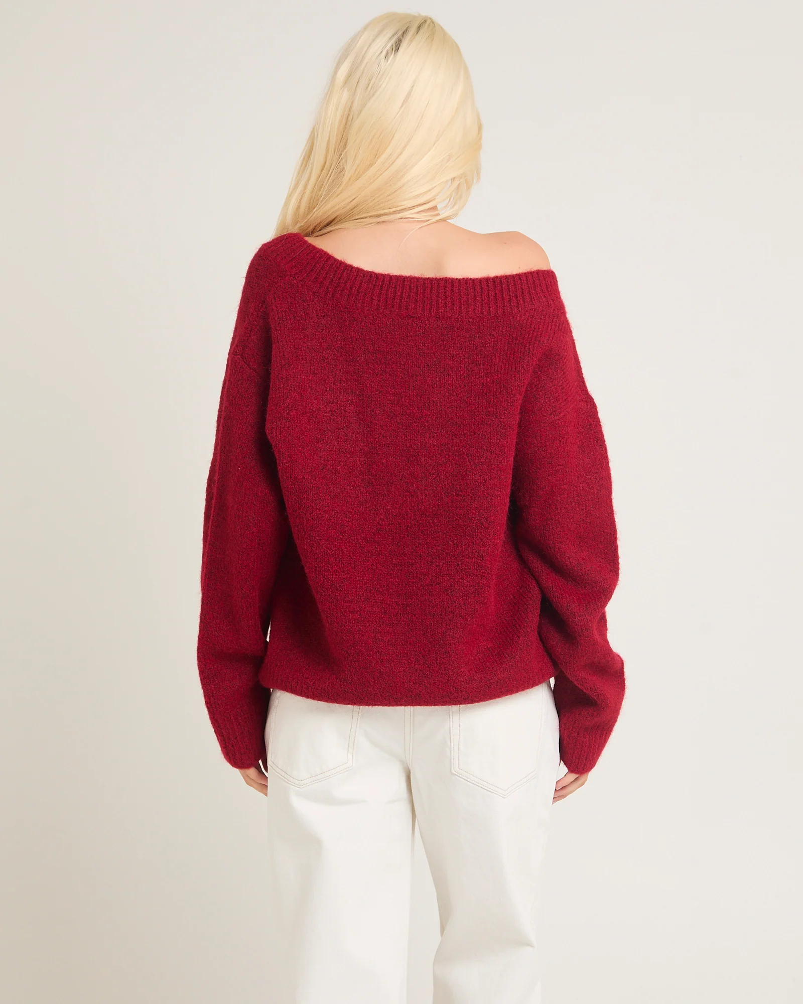 Capri V Neck Knit Jumper - Image 2