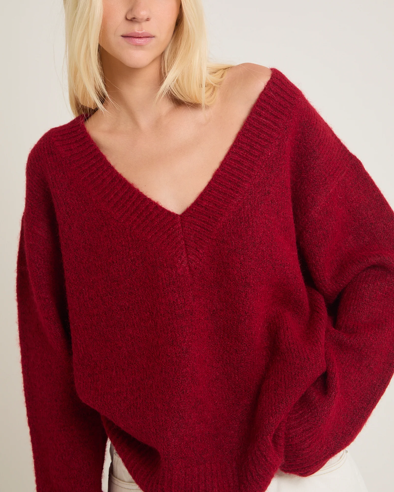 Capri V Neck Knit Jumper - Image 6