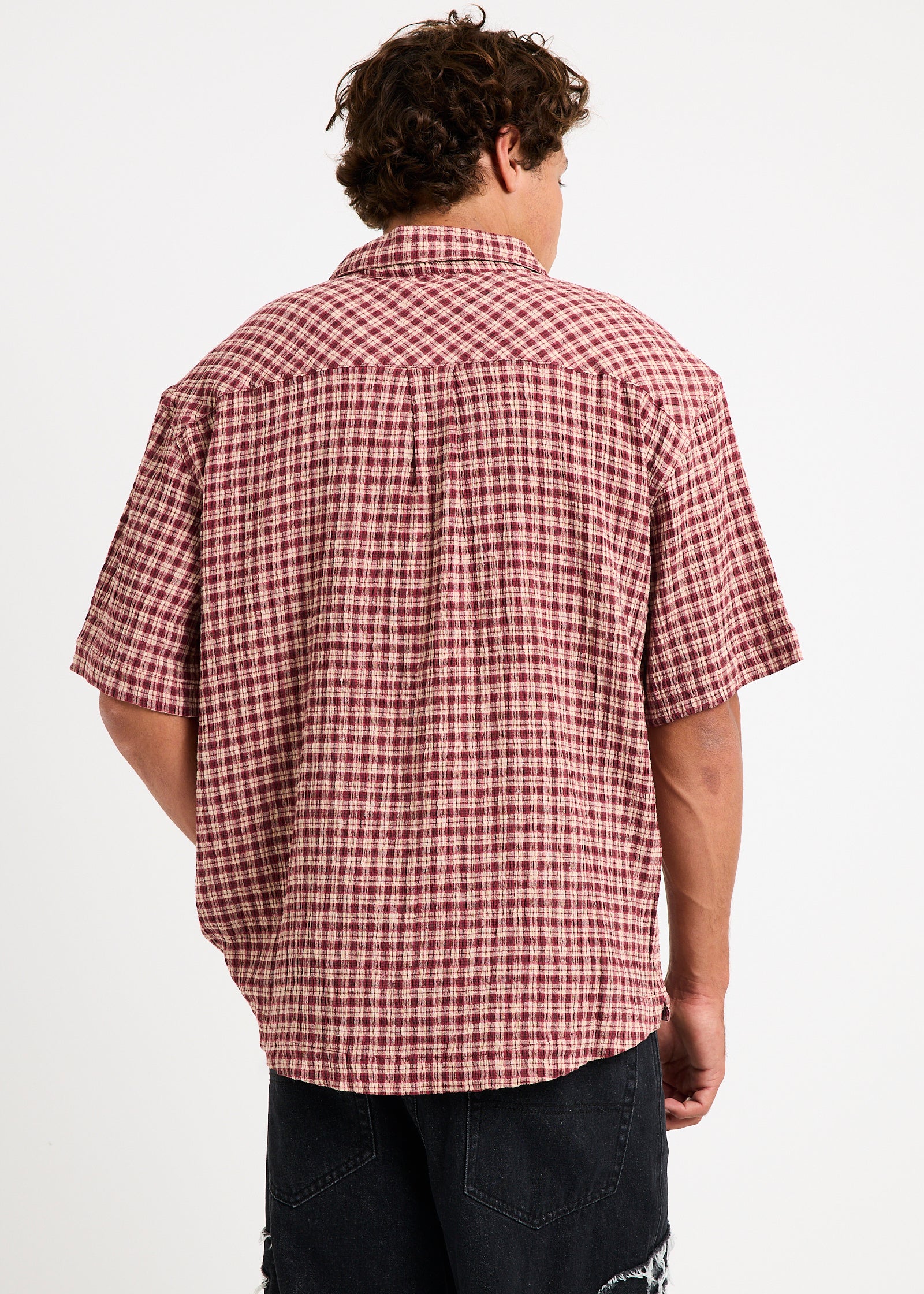 Capricorn Seersucker Short Sleeve Shirt - Image 2