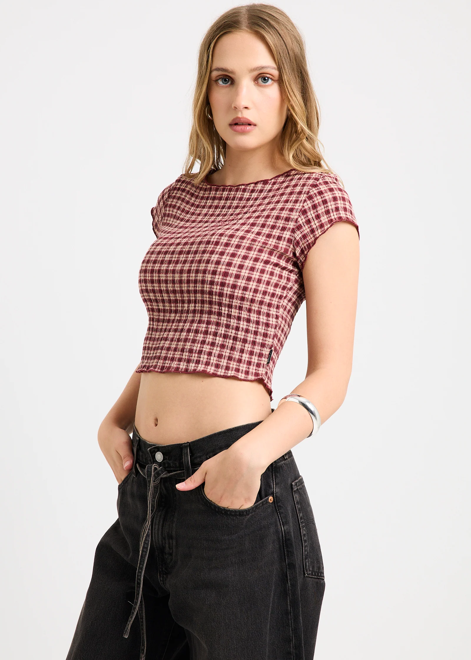 Darcy Seersucker Top - Image 5
