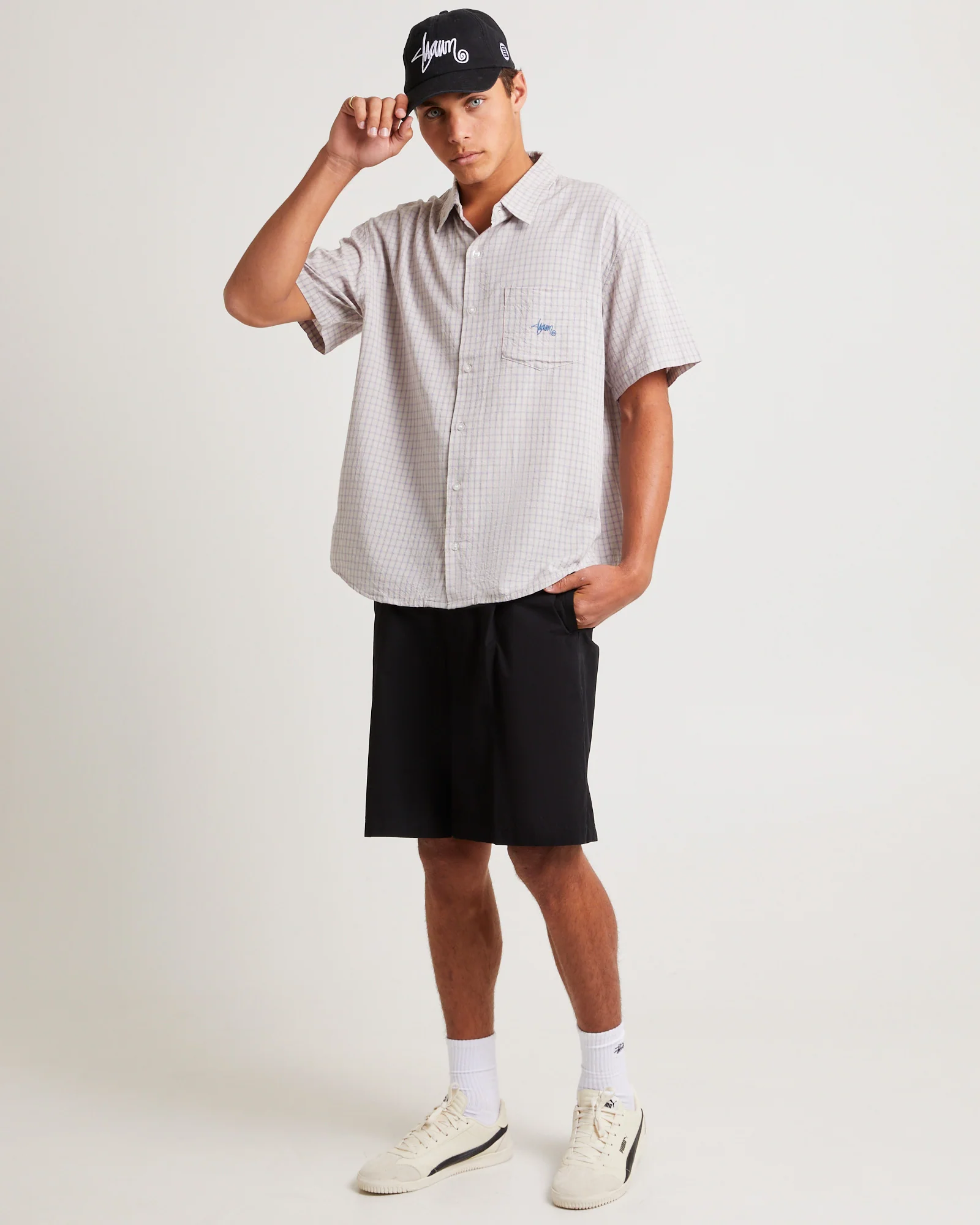 Card Check Short Sleeves Shirt - Image 3