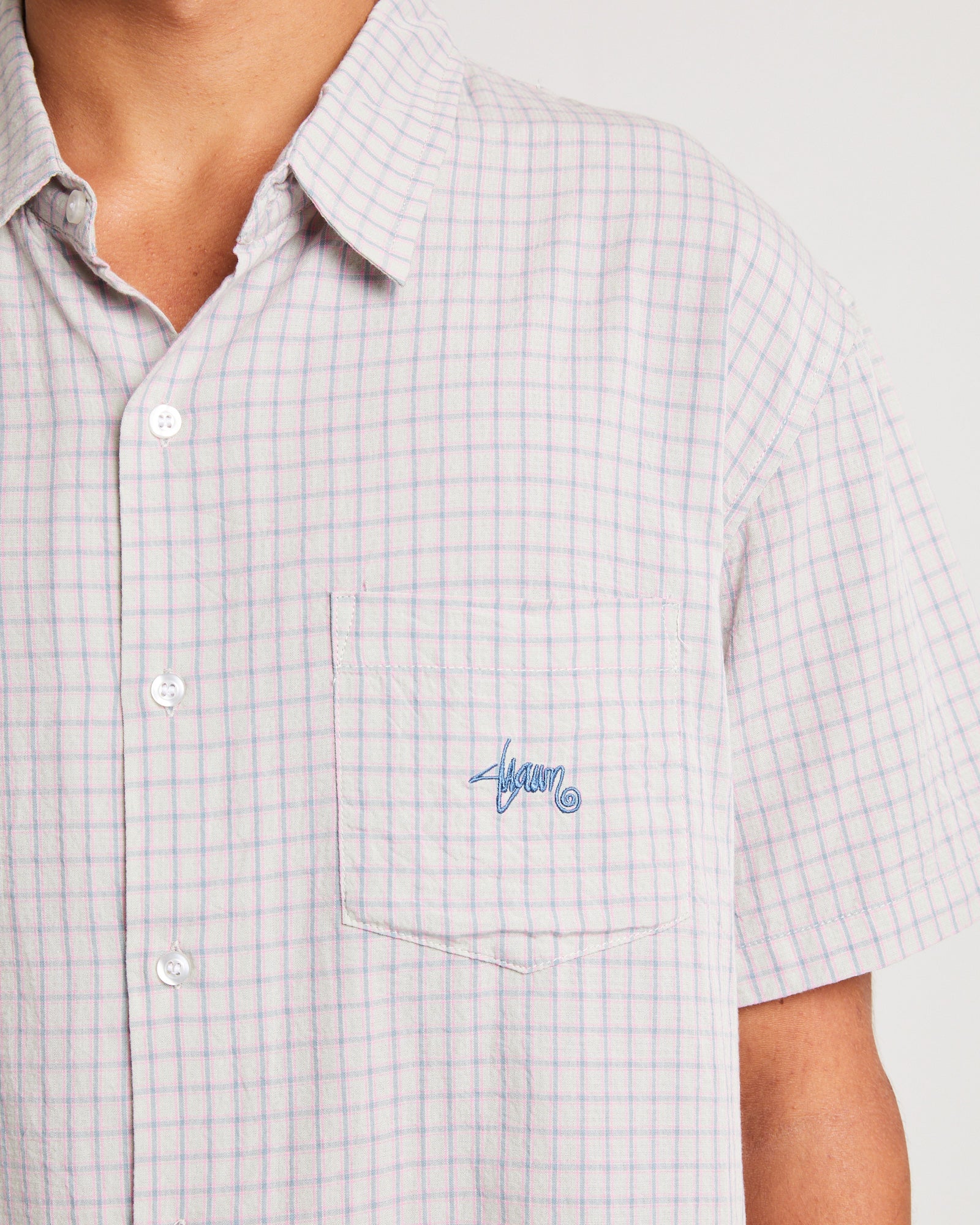 Card Check Short Sleeves Shirt - Image 5