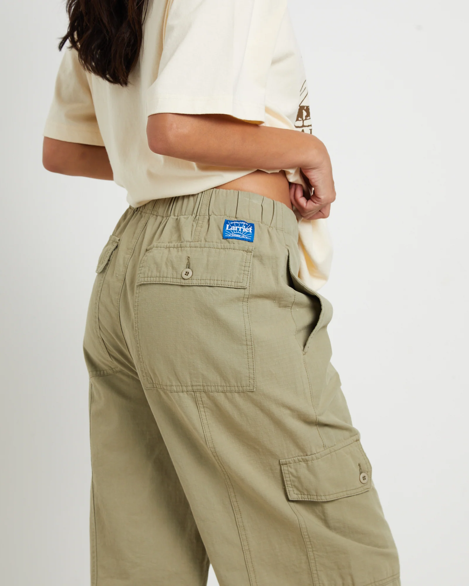Cargo Pants in Sage - Image 5