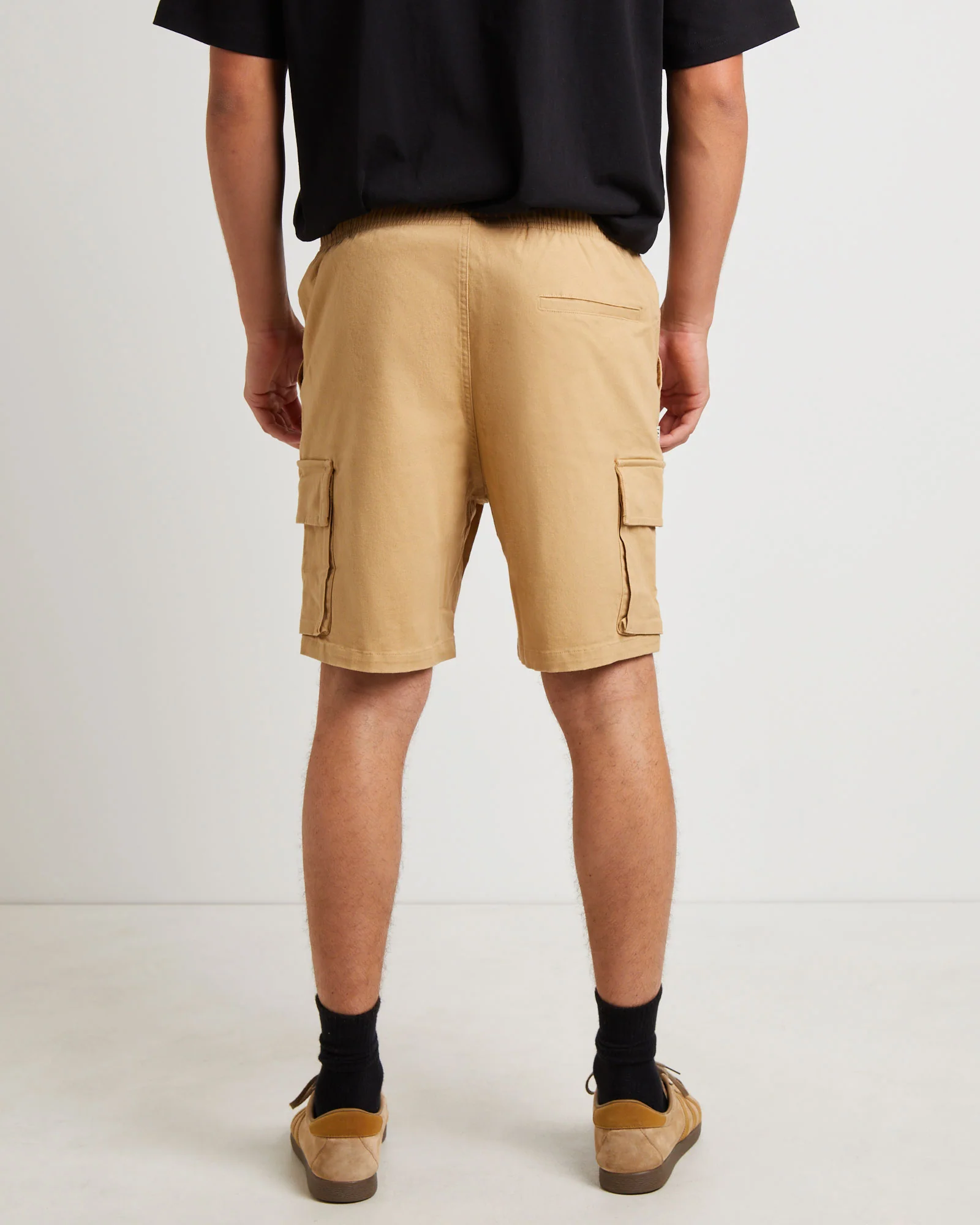 Cargo Shorts in Tan - Image 2
