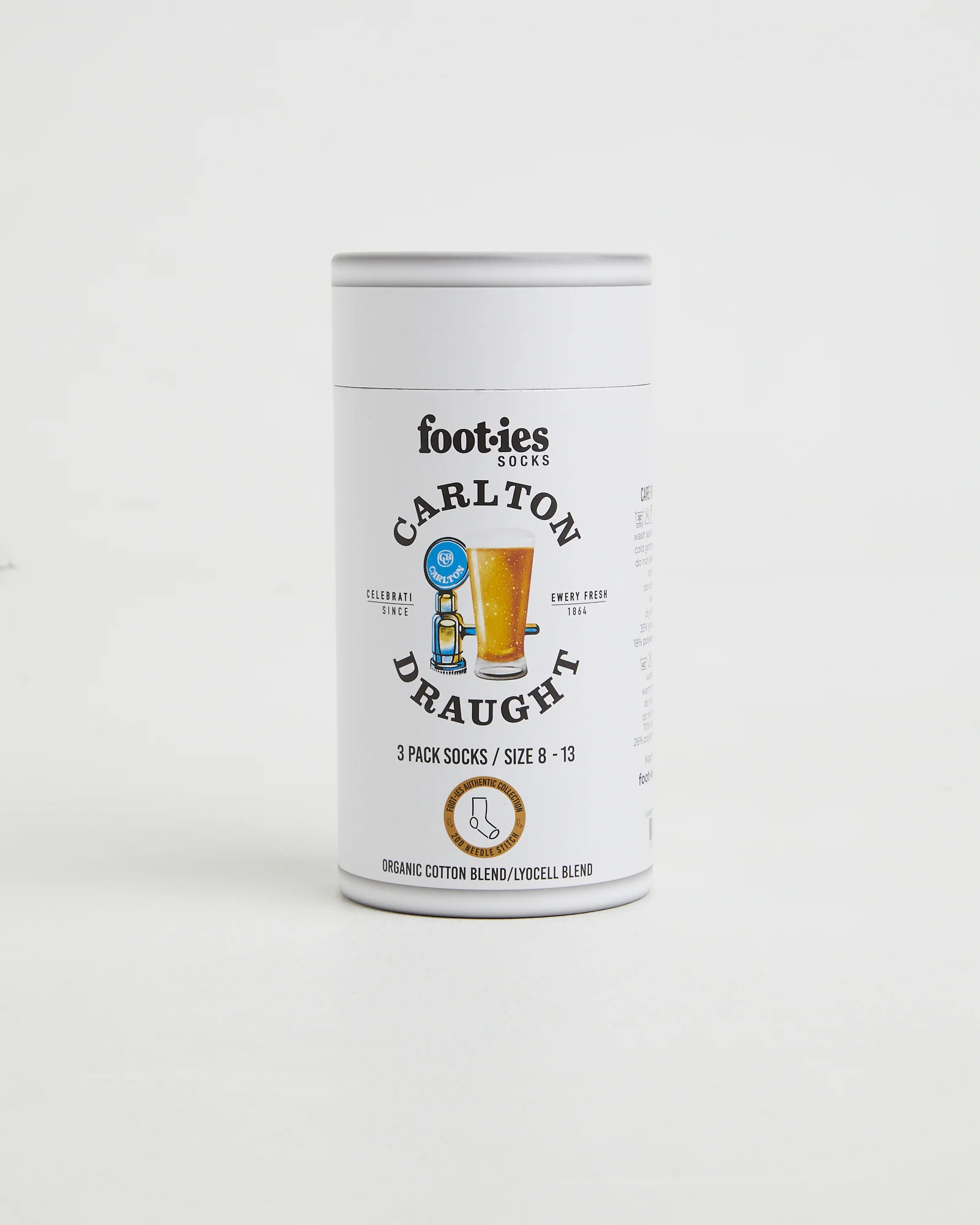 Carlton Draught Combo Socks 3 Pack Gift Can in Assorted - Image 2