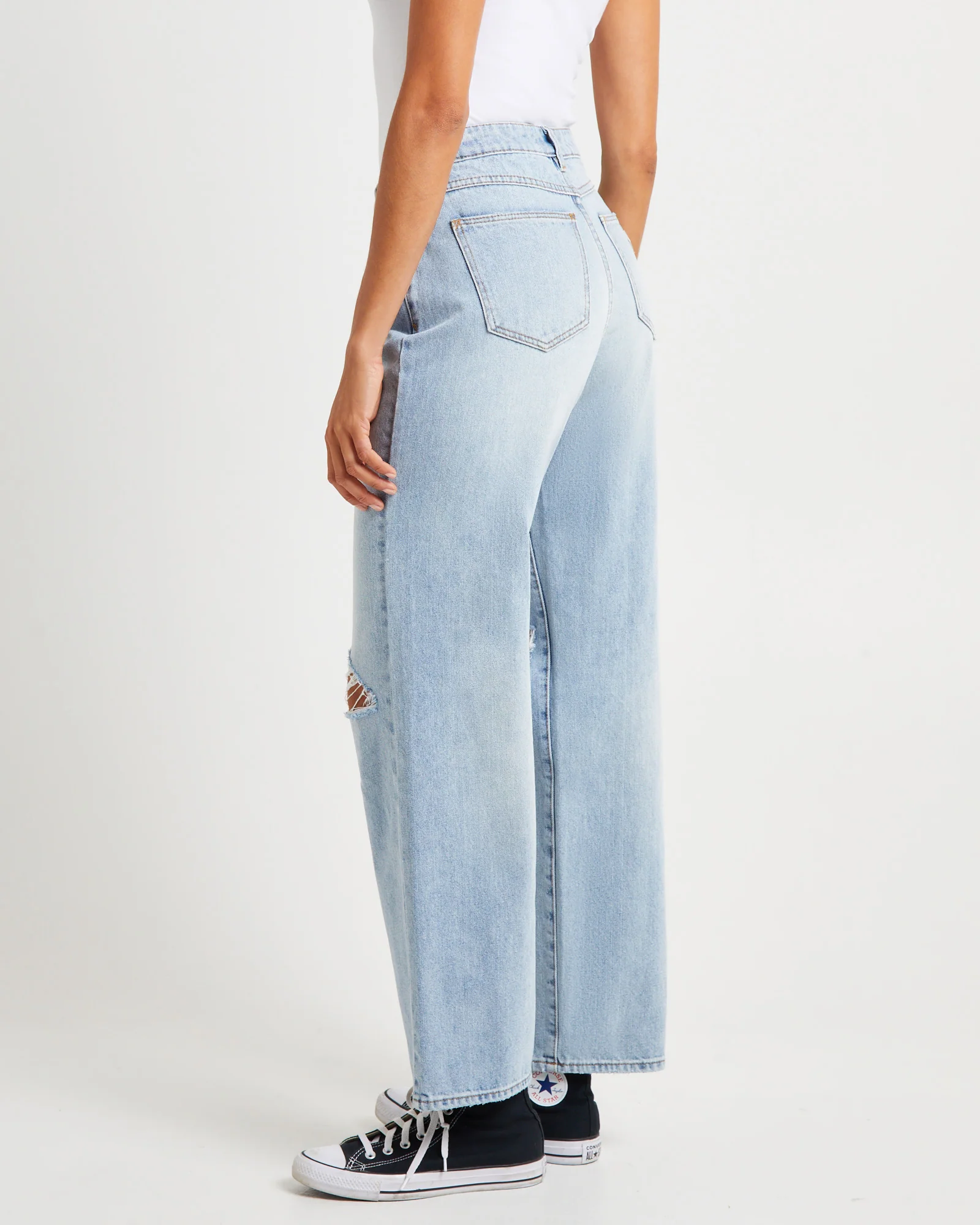 Carrie Denim Jeans Iris Rip - Image 4