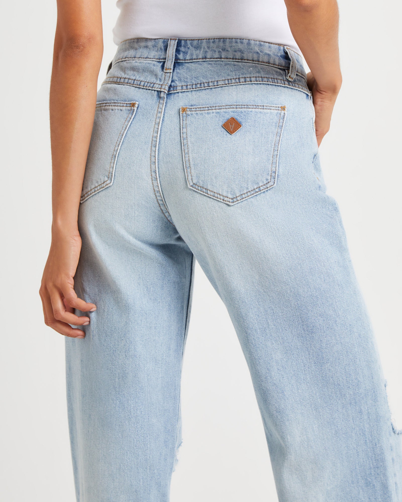 Carrie Denim Jeans Iris Rip - Image 5