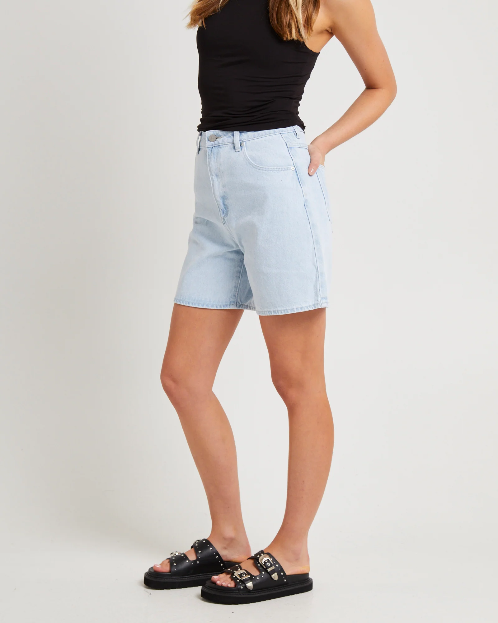 Carrie Denim Shorts Kate - Image 4